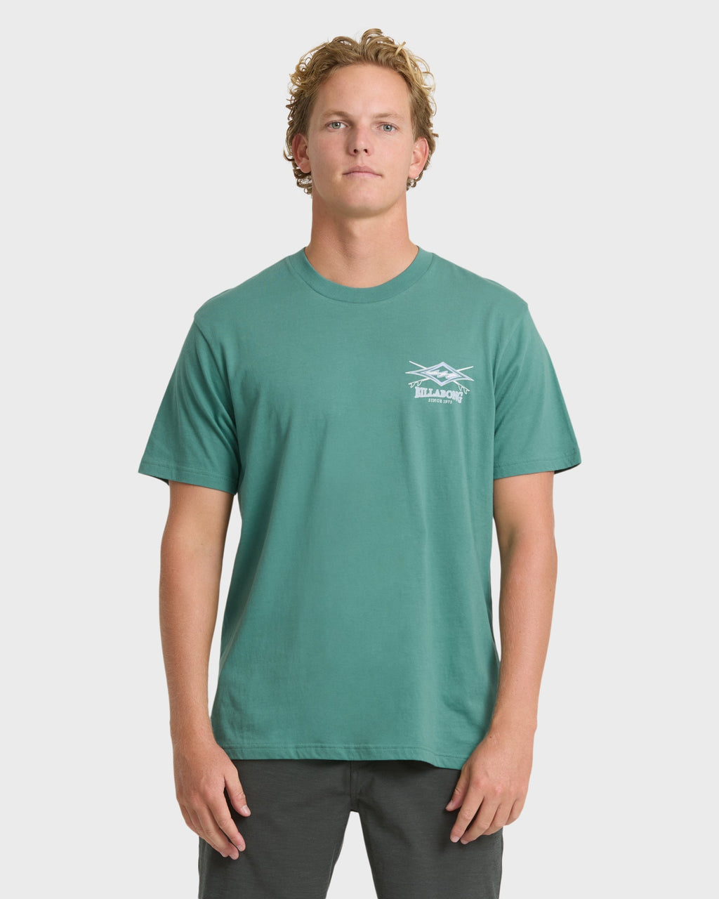 Billabong Crossboards Premium Short Sleeve Knit T-Shirt - Deep Sea