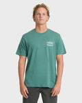 Billabong Crossboards Premium Short Sleeve Knit T-Shirt - Deep Sea
