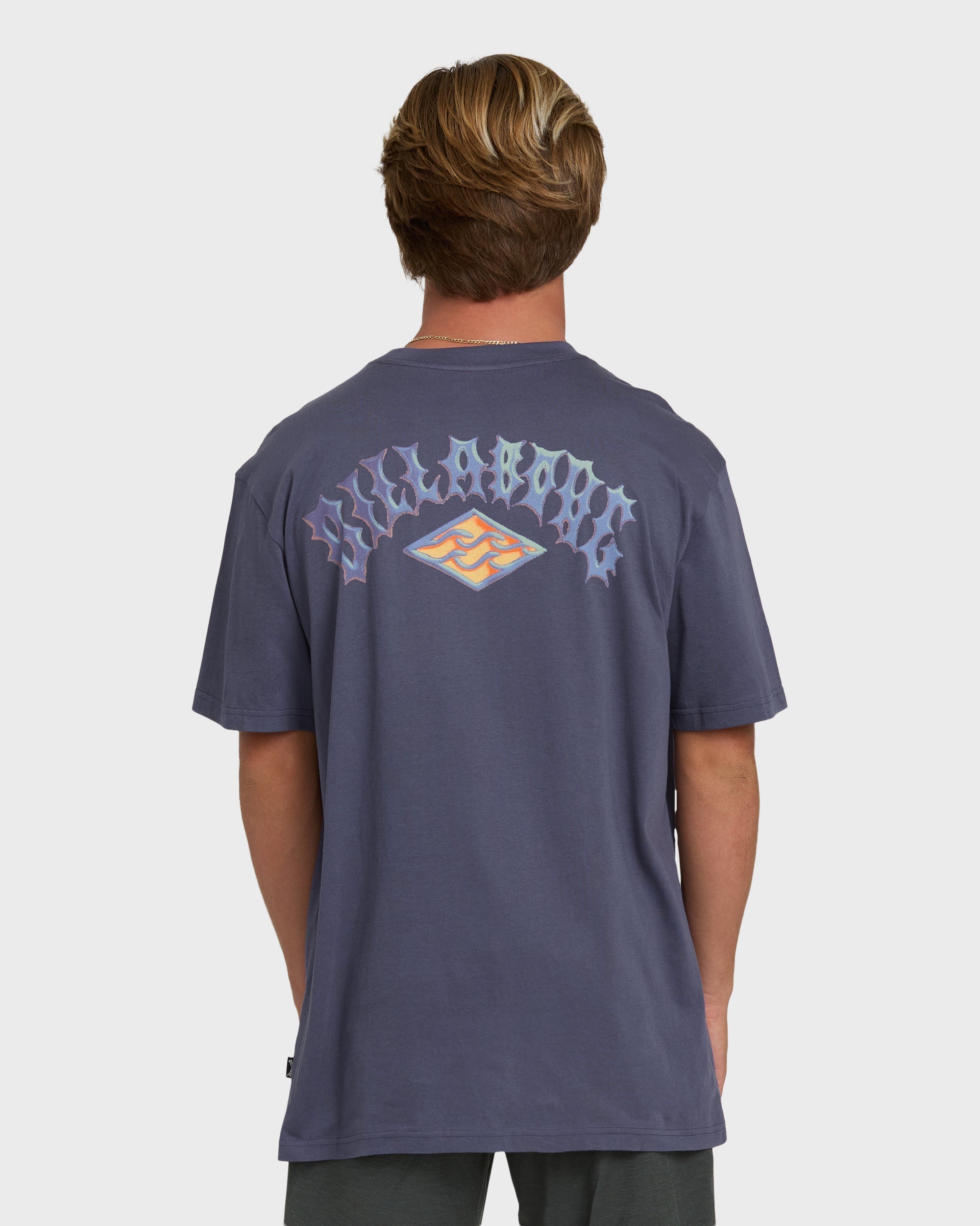 Billabong Dim Arch Premium Short Sleeve Knit T-Shirt - Graystone