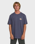 Billabong Dim Arch Premium Short Sleeve Knit T-Shirt - Graystone