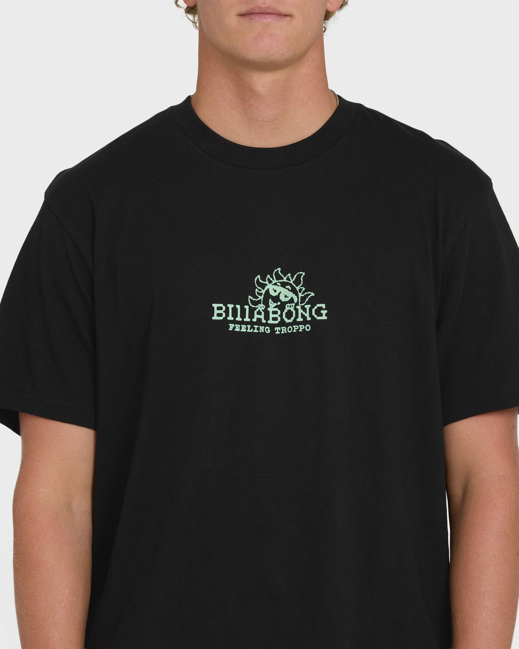 Billabong Peek Premium Short Sleeve Knit T-Shirt - Black
