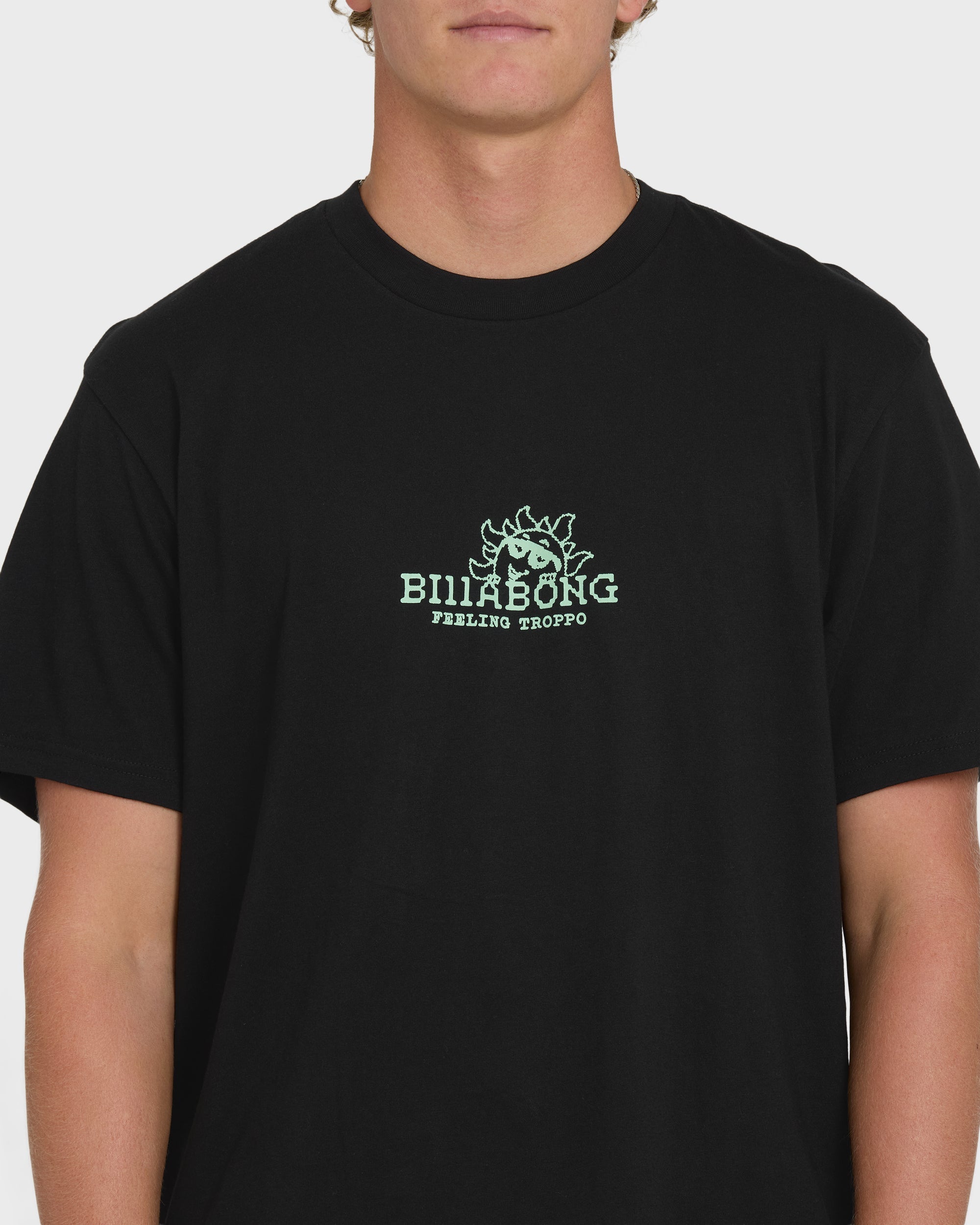 Billabong Peek Premium Short Sleeve Knit T-Shirt - Black