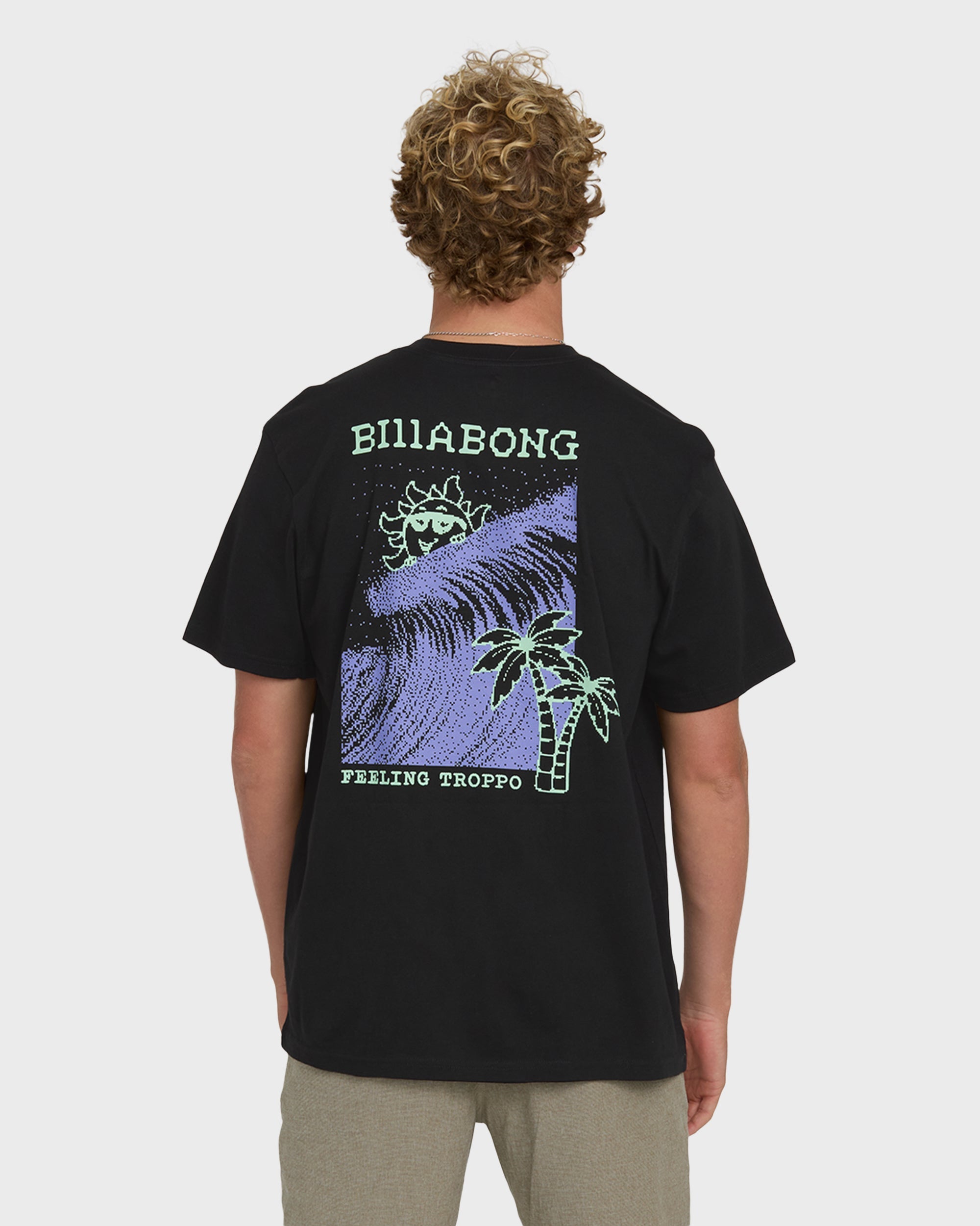 Billabong Peek Premium Short Sleeve Knit T-Shirt - Black