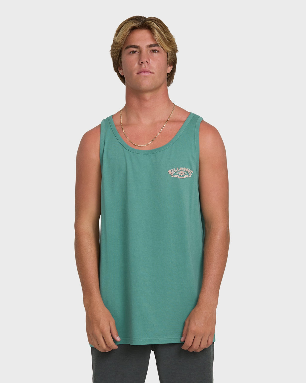 Billabong Heritage Arch Premium Tank Top - Deep Sea