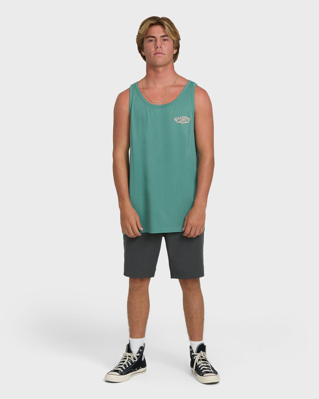 Billabong Heritage Arch Premium Tank Top - Deep Sea
