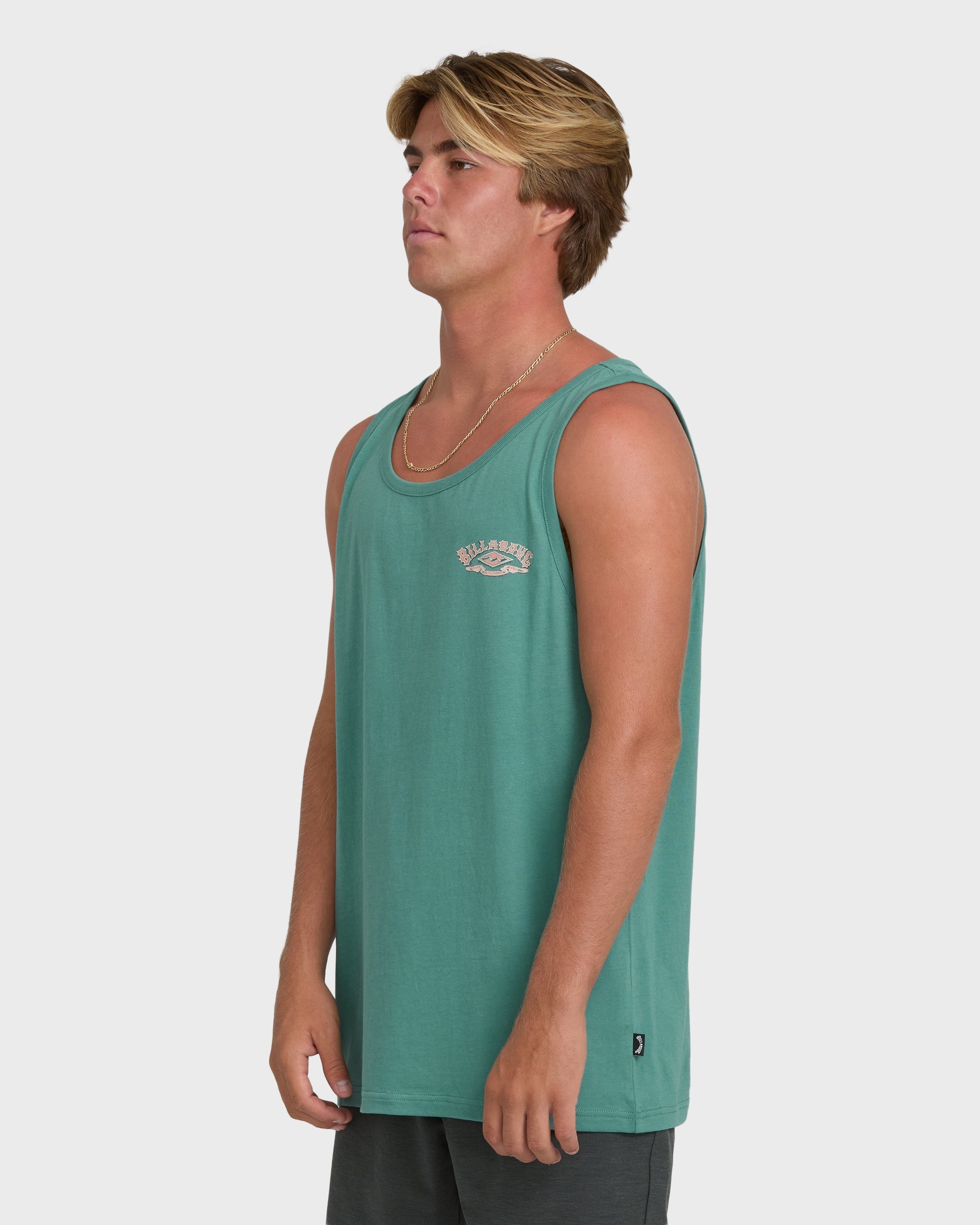 Billabong Heritage Arch Premium Tank Top - Deep Sea