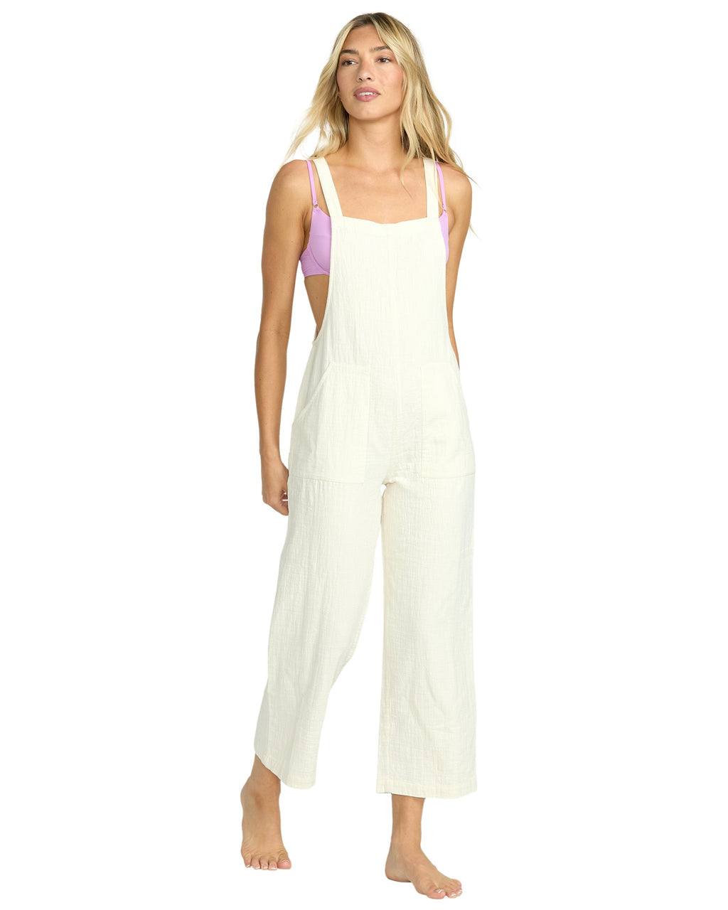 Billabong Pacific Time Jumpsuit - White Cap