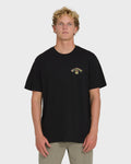 Billabong Nanda Ormond Occy Premium Short Sleeve Knit Graphic T-Shirt - Black