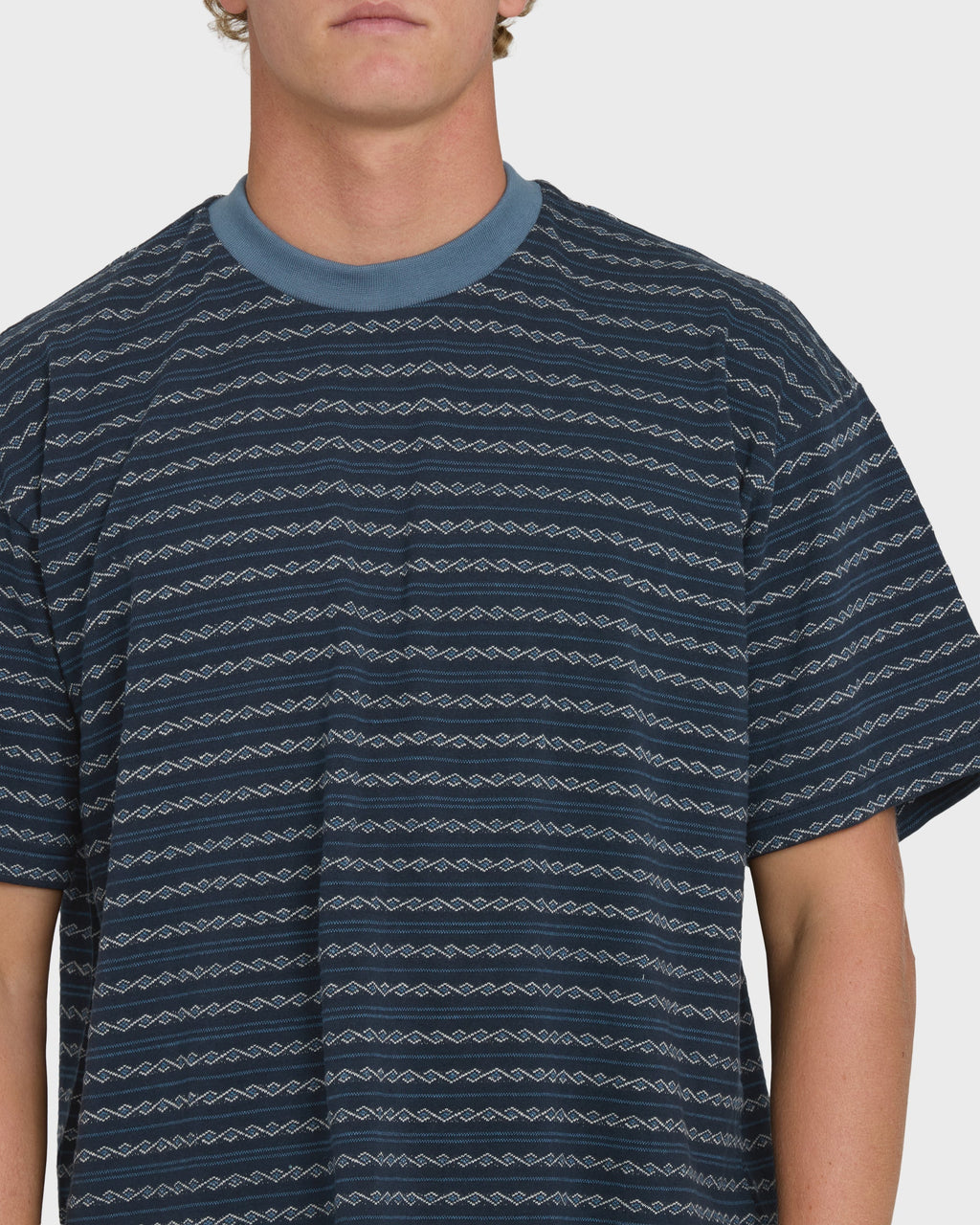 Billabong Garage Sandon Short Sleeve Knit T-Shirt - True Navy