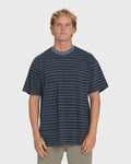 Billabong Garage Sandon Short Sleeve Knit T-Shirt - True Navy
