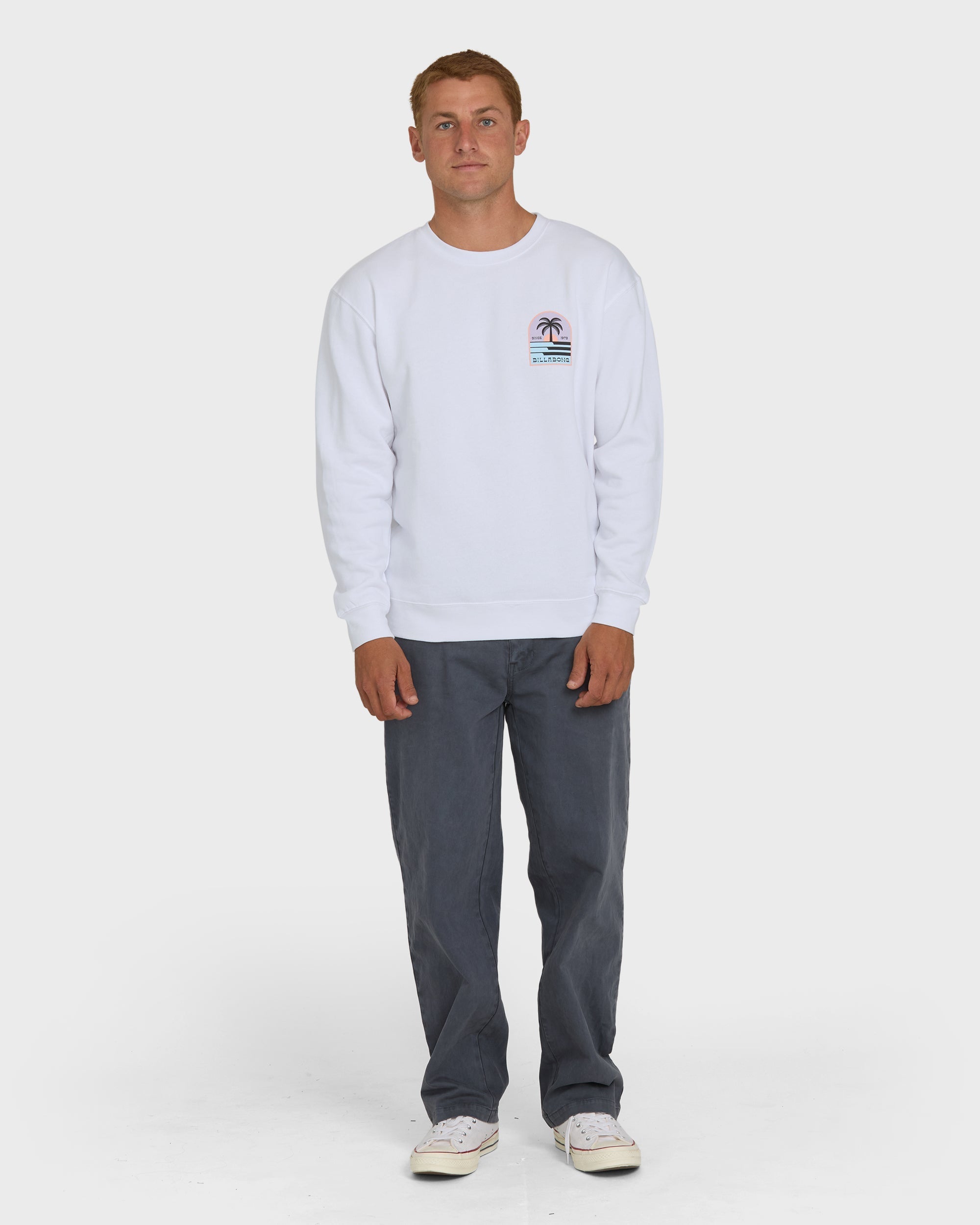 Billabong Portal Crewneck Sweatshirt - White
