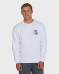 Billabong Portal Crewneck Sweatshirt - White