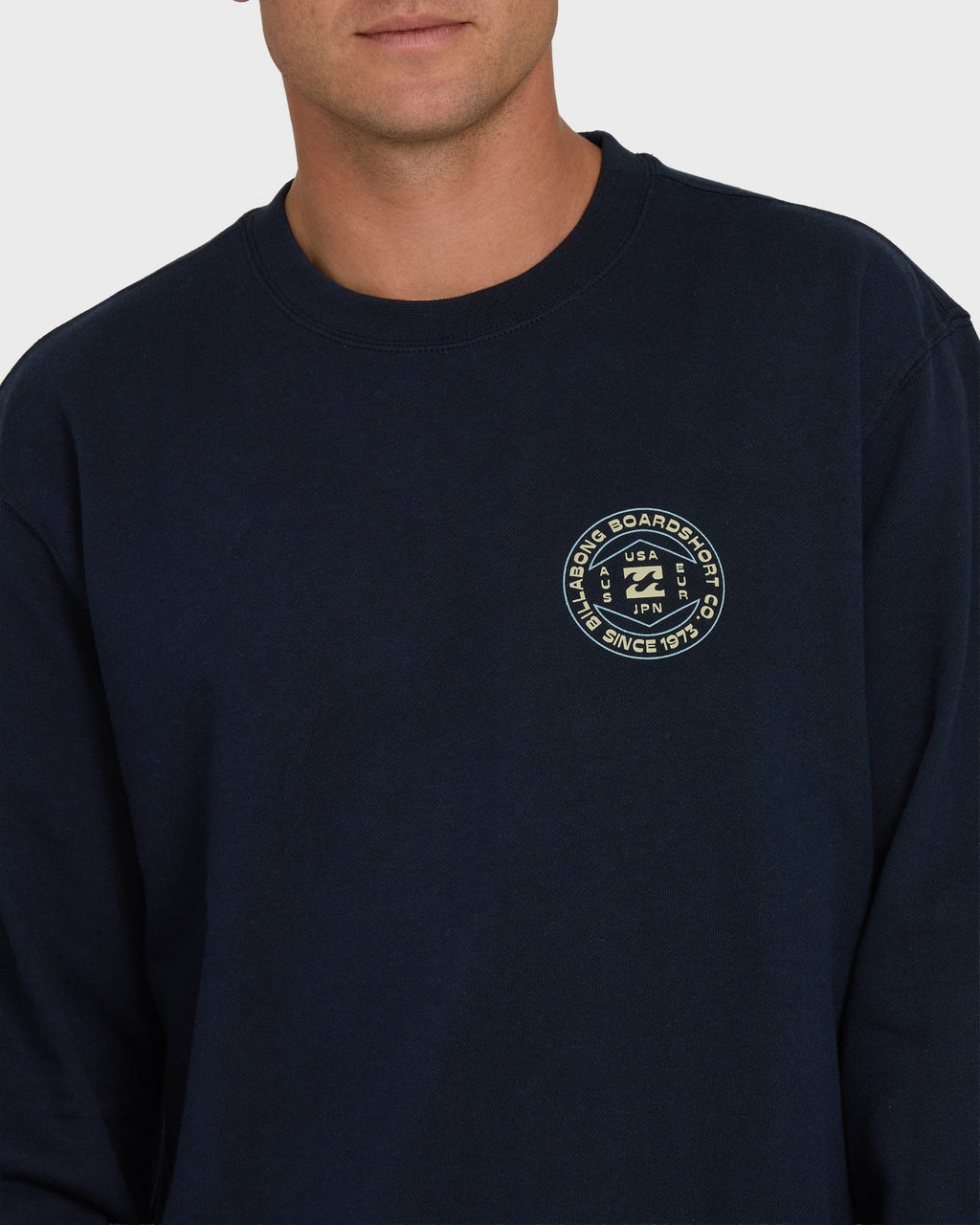 Billabong Rotation Crewneck Sweatshirt - Dark Navy