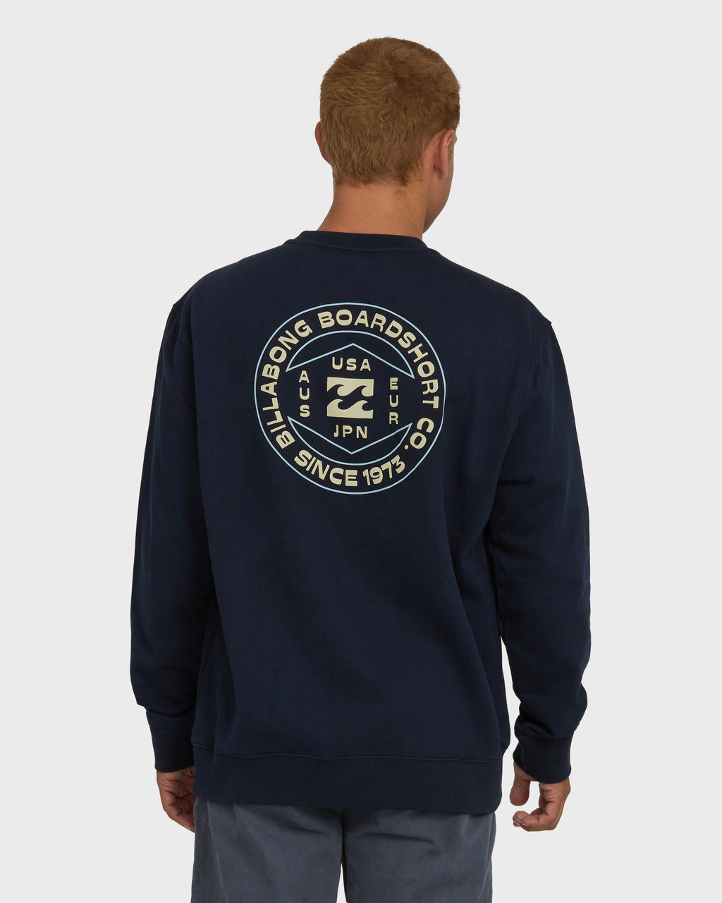 Billabong Rotation Crewneck Sweatshirt - Dark Navy