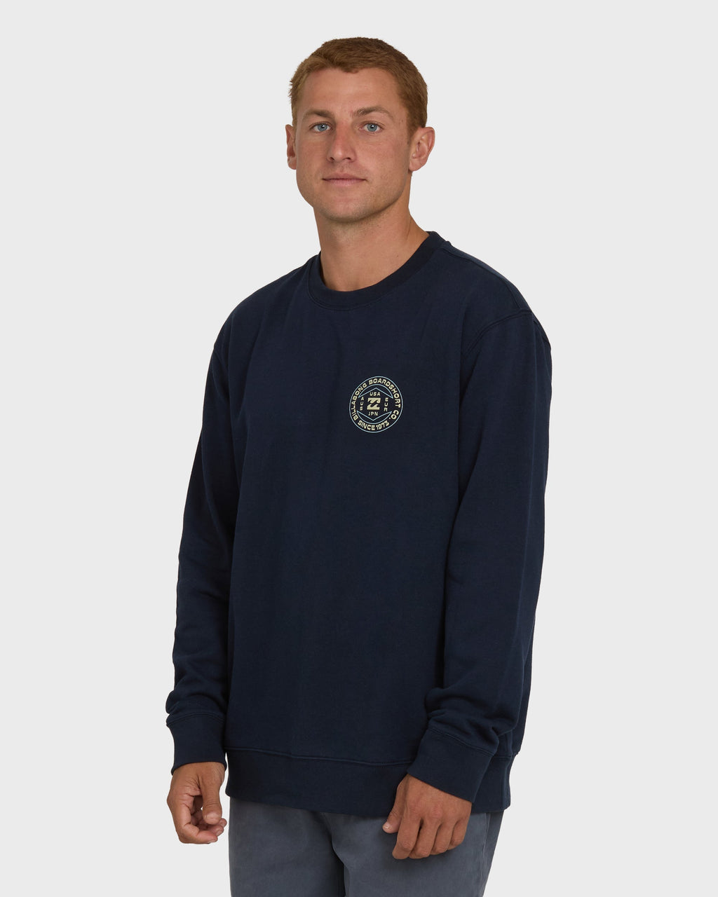 Billabong Rotation Crewneck Sweatshirt - Dark Navy