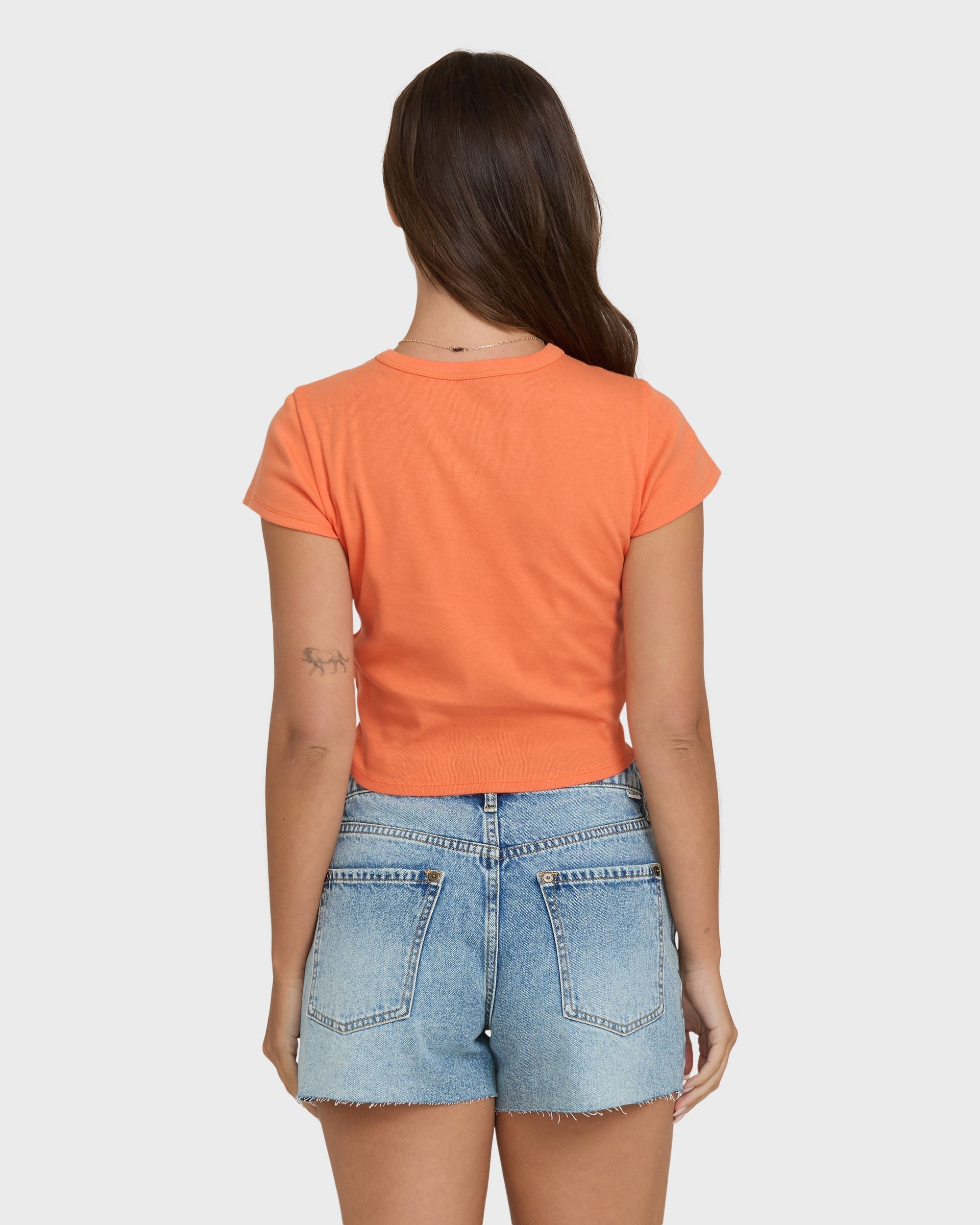 Billabong Paradise Horizon Short Sleeve T-Shirt - Saffron