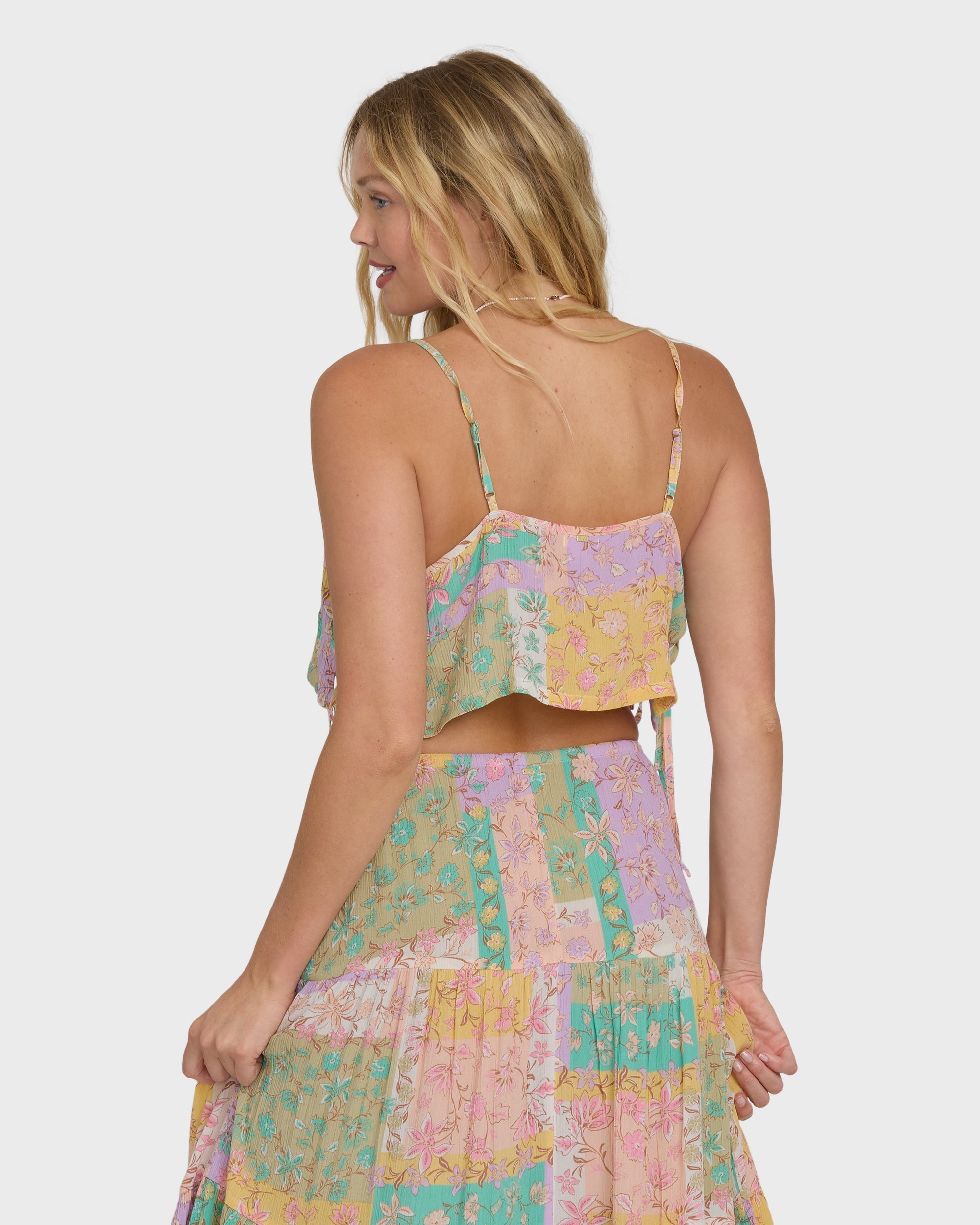 Billabong Just A Girl Tank Top - Vintage Violet