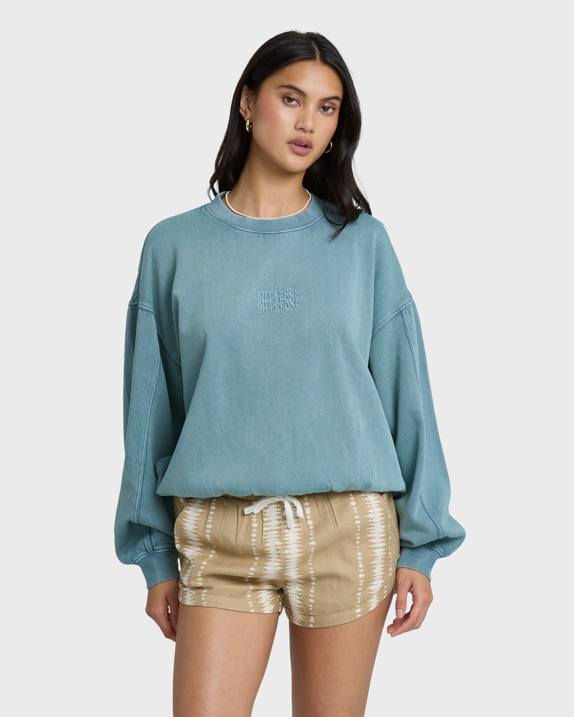 Billabong Road Trippin Print Shorts - Stone