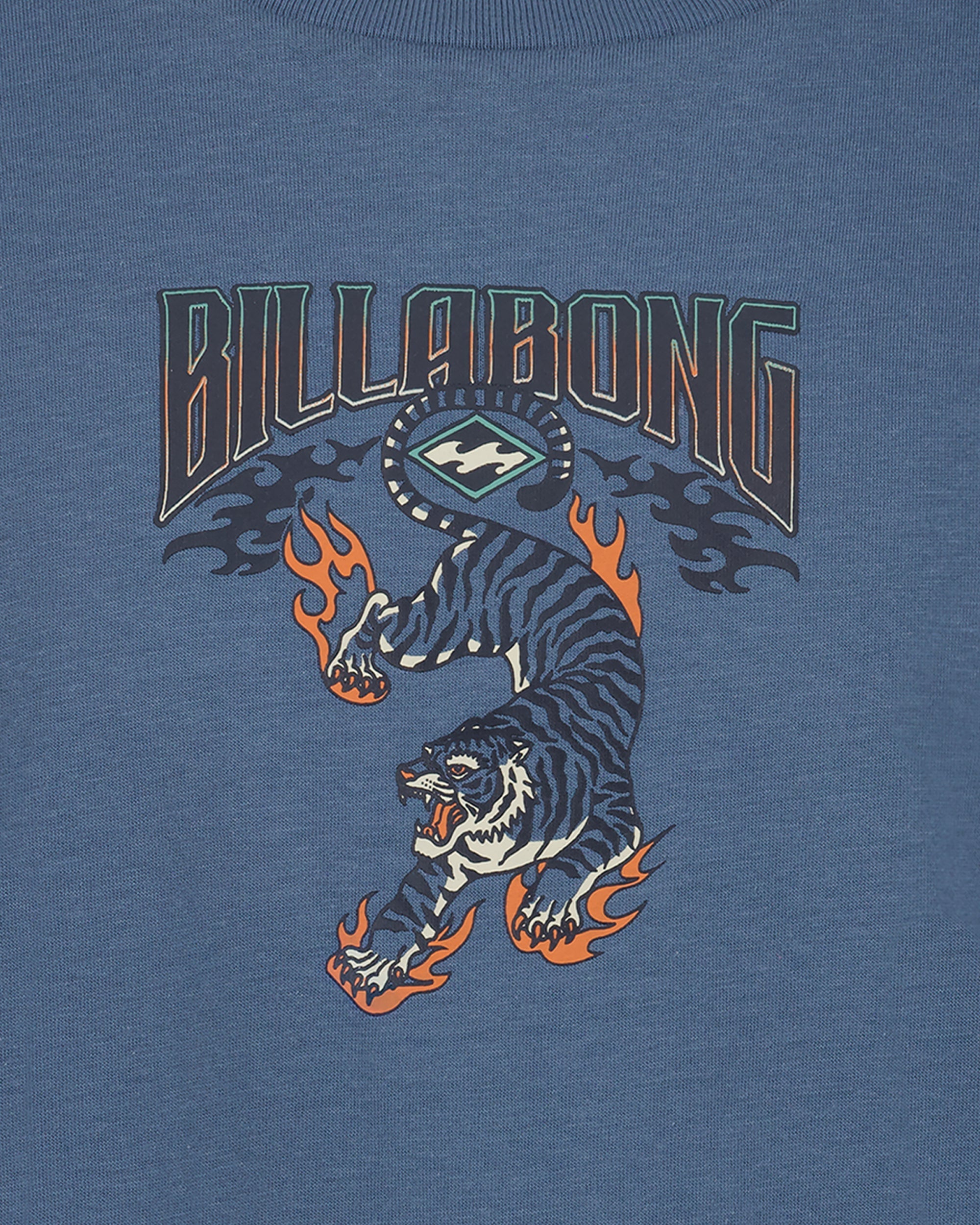 Billabong Boys Inferno Tiger Short Sleeve T-Shirt