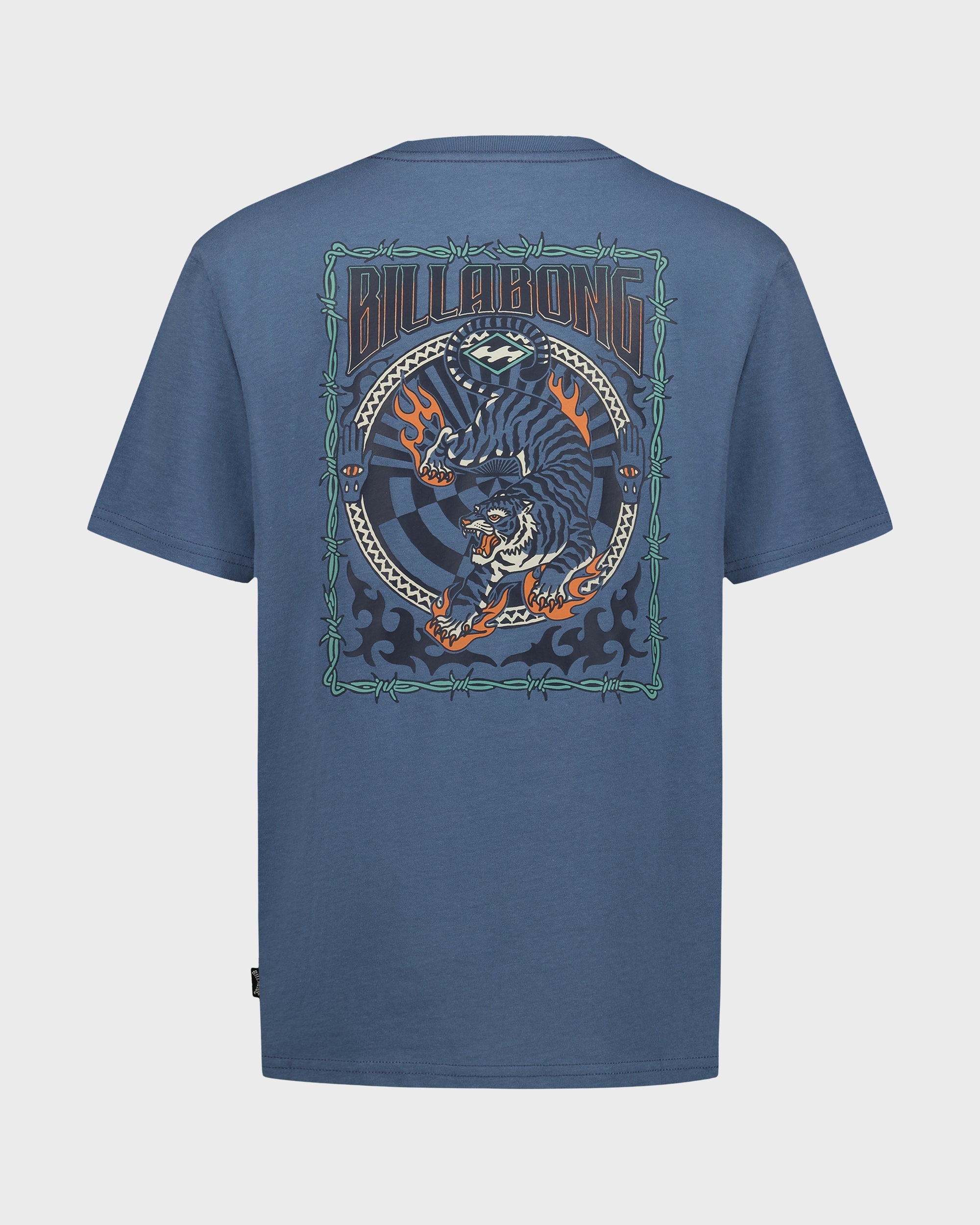 Billabong Boys Inferno Tiger Short Sleeve T-Shirt