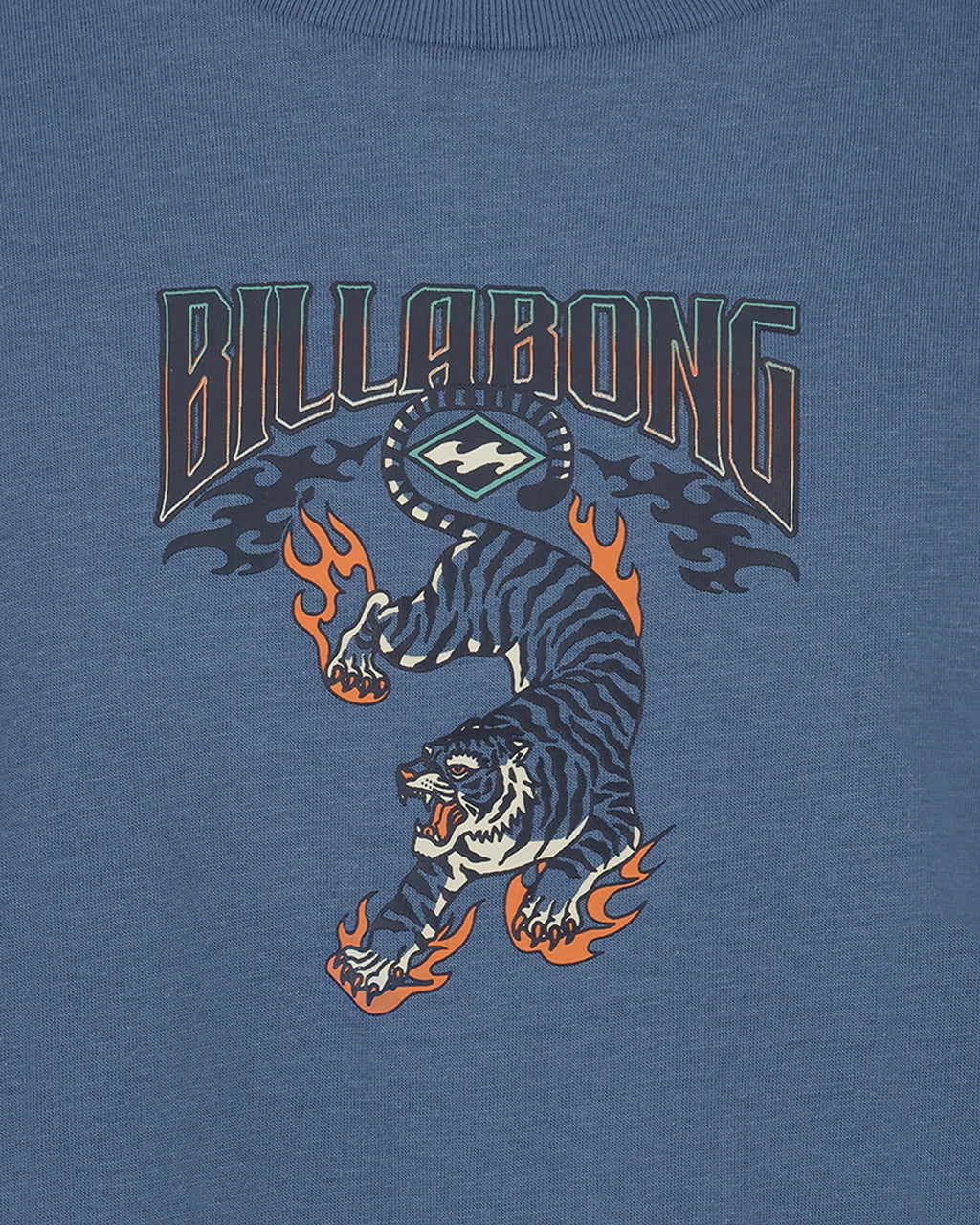 Billabong Little Boys Inferno Tiger Short Sleeve T-Shirt