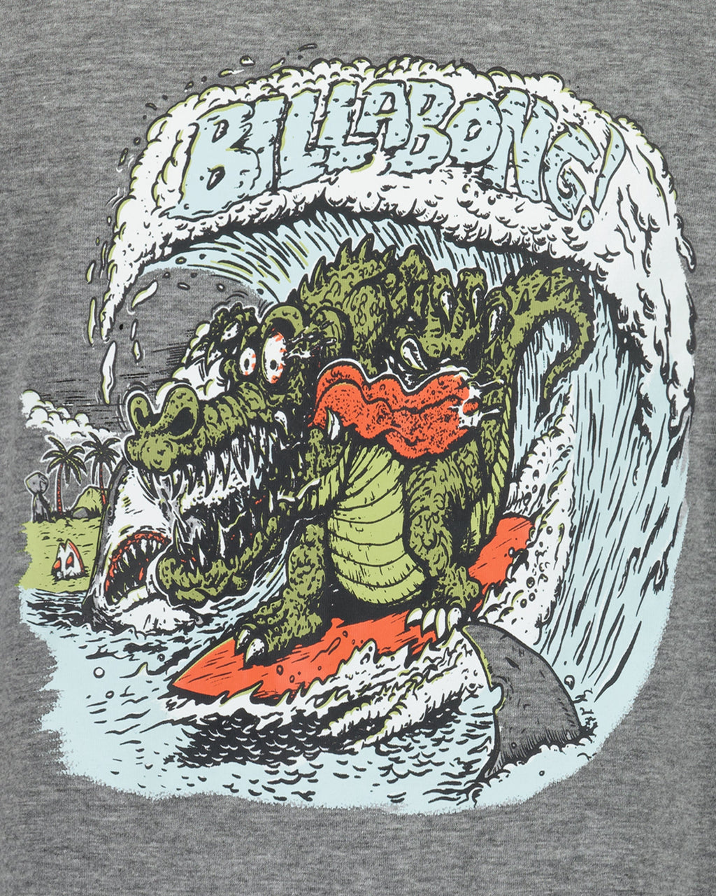 Billabong Little Boys Gator Wave Short Sleeve T-Shirt