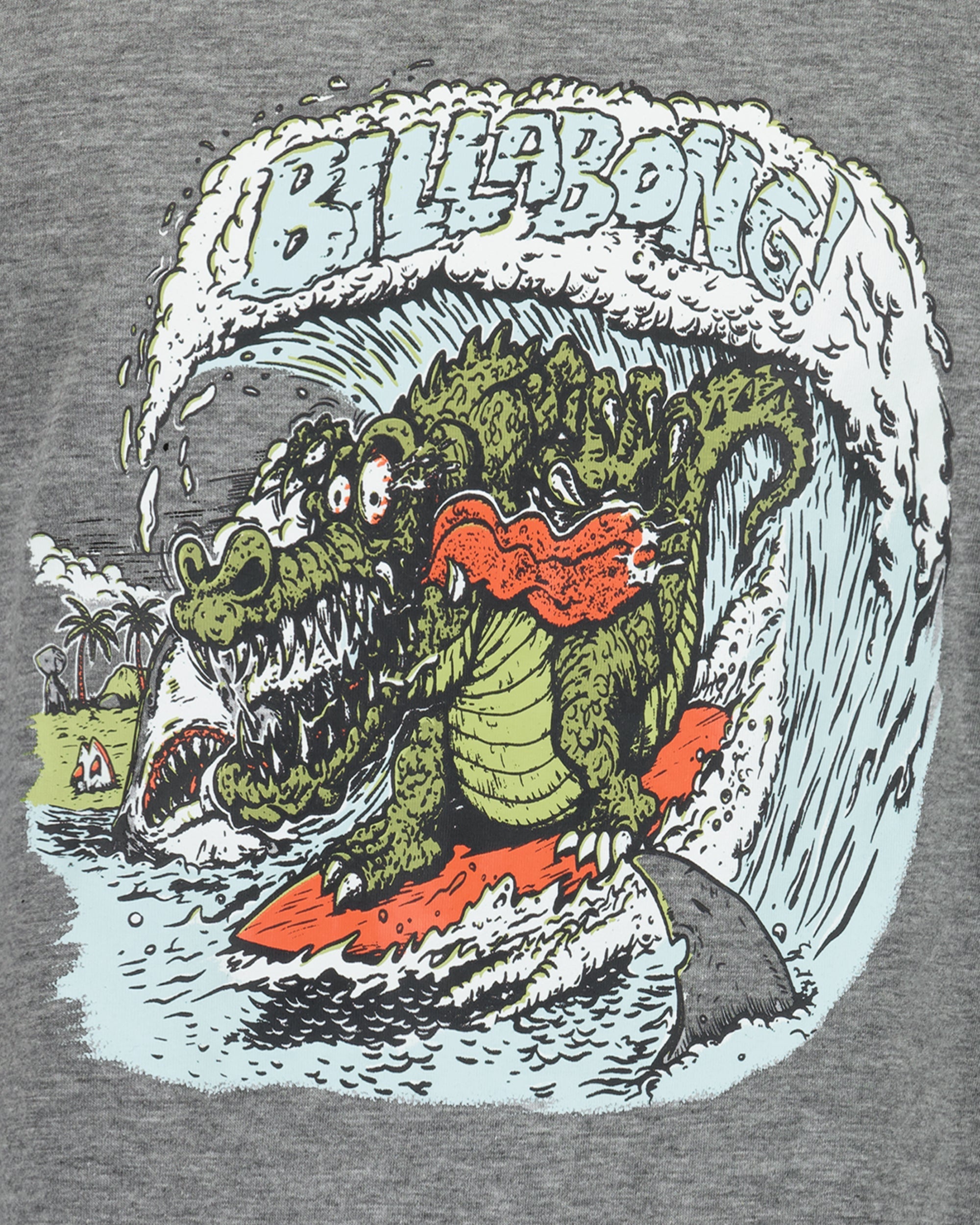 Billabong Little Boys Gator Wave Short Sleeve T-Shirt