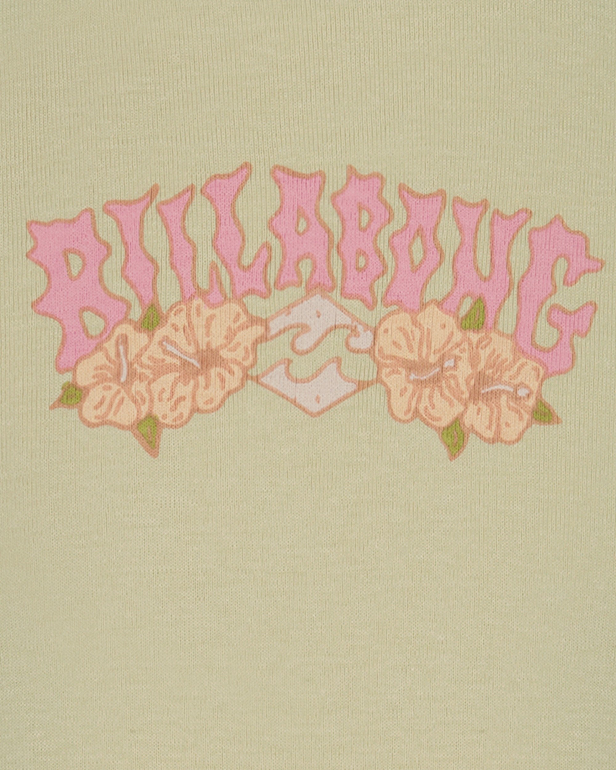 Billabong Girls Hibiscus Minds Short Sleeve T-Shirt