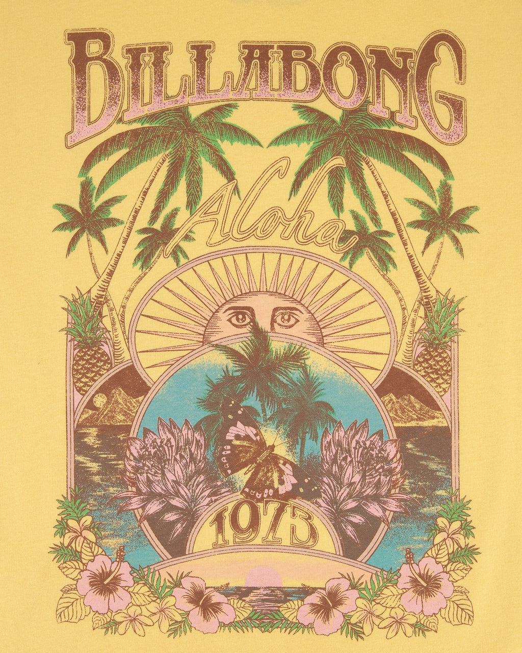 Billabong Girls Forever Oversized Short Sleeve T-Shirt