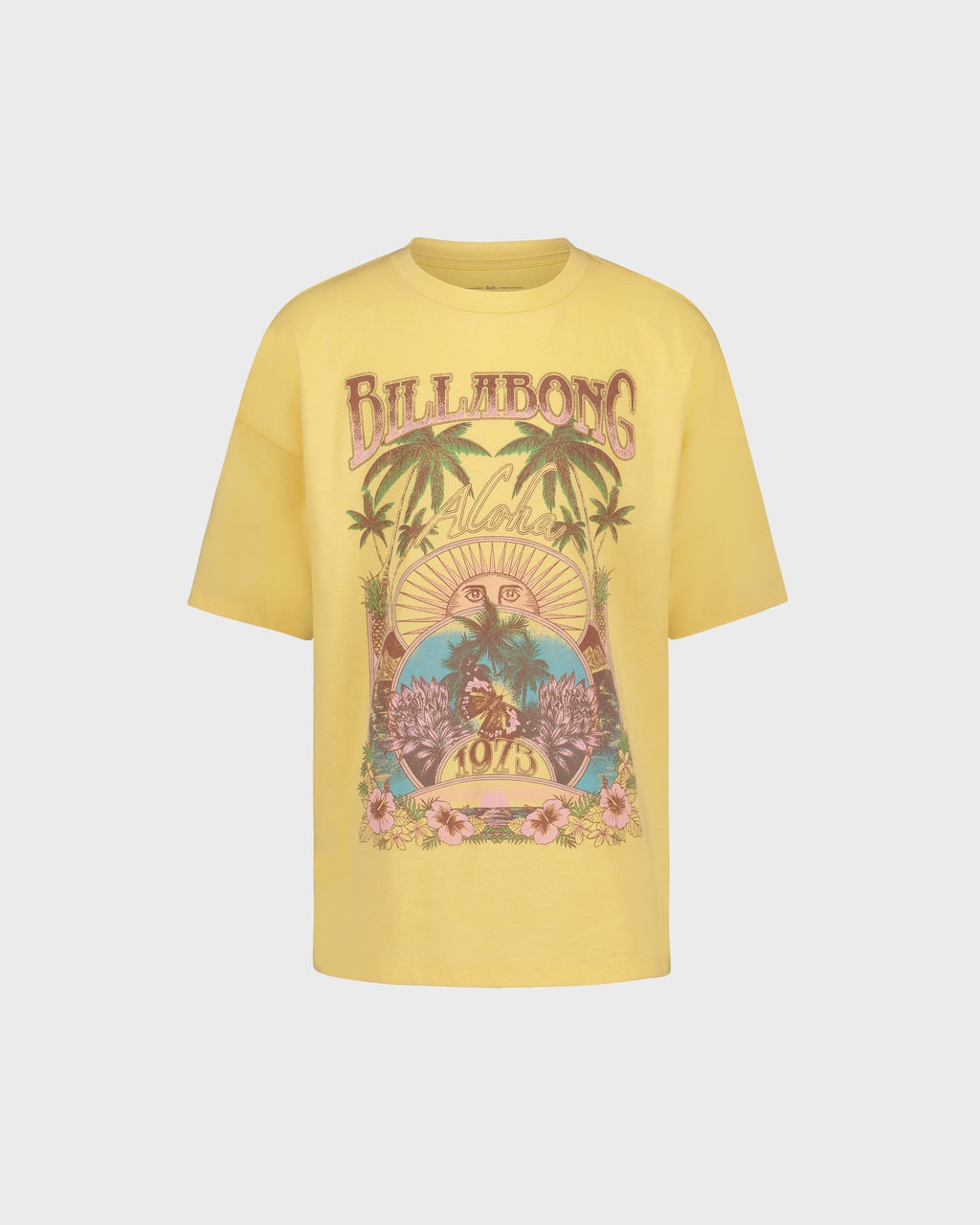 Billabong Girls Forever Oversized Short Sleeve T-Shirt