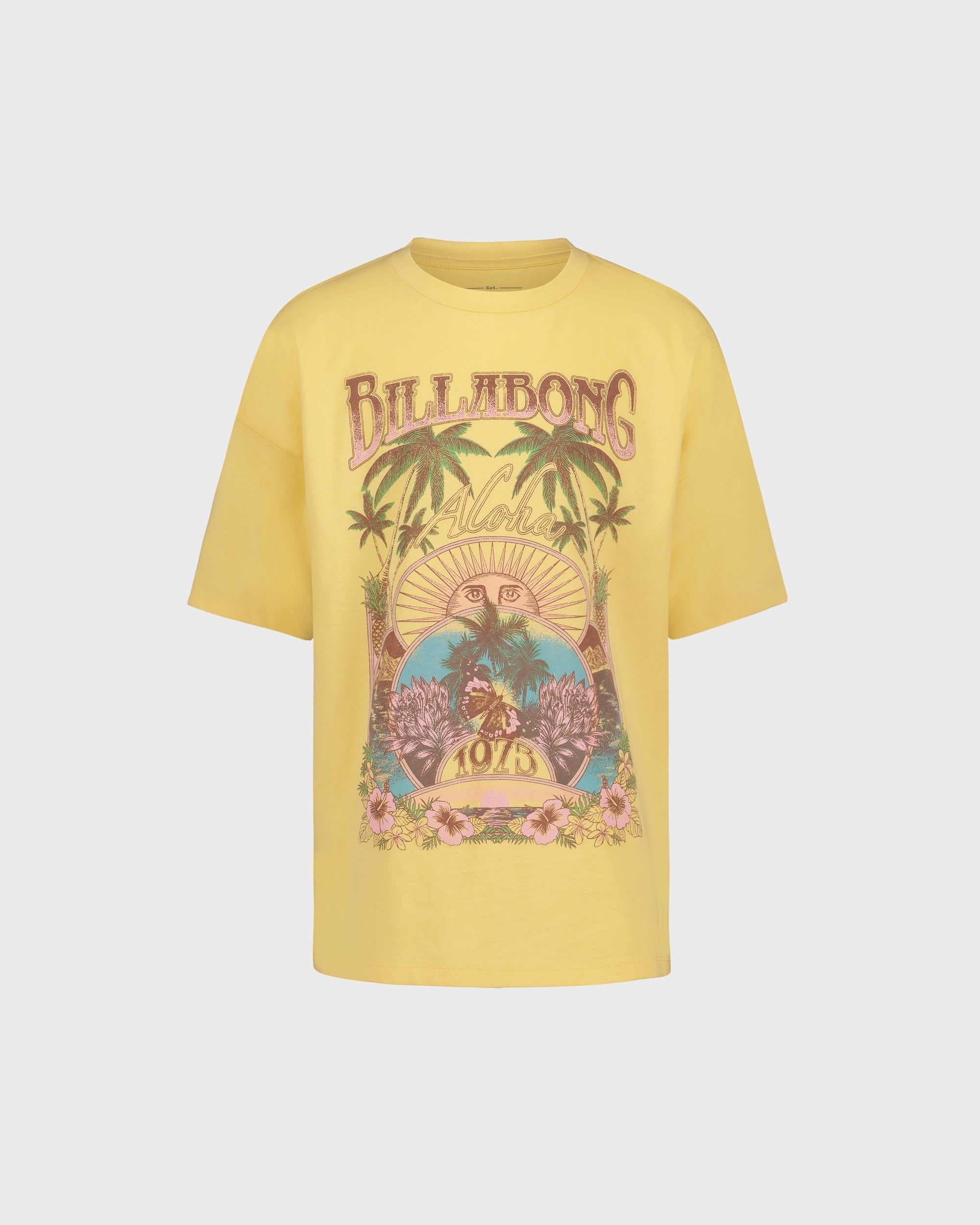 Billabong Girls Forever Oversized Short Sleeve T-Shirt