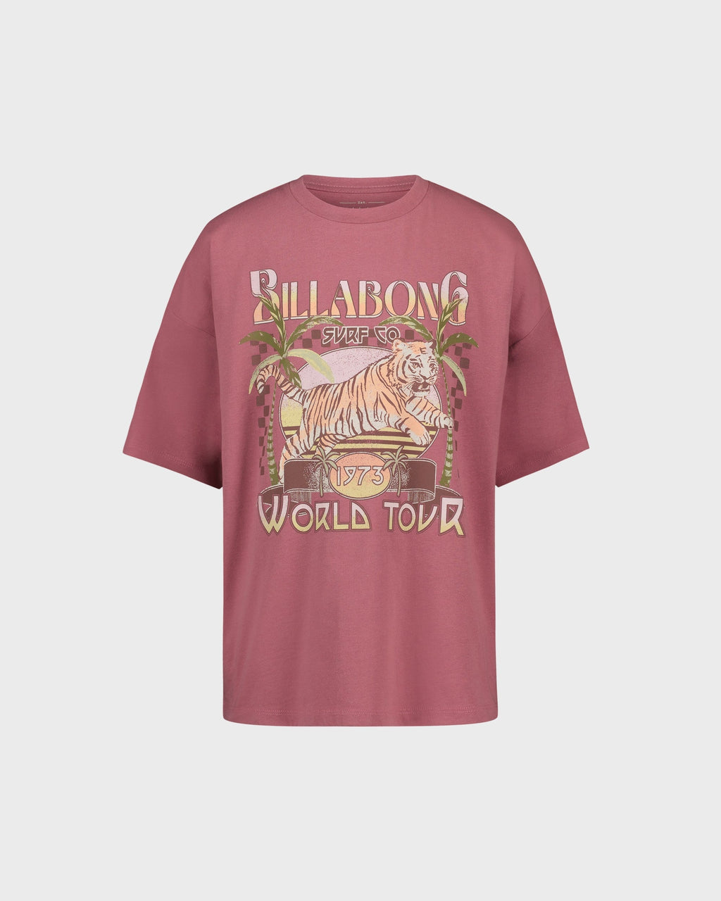 Billabong Girls Reach Hi Oversized Short Sleeve T-Shirt