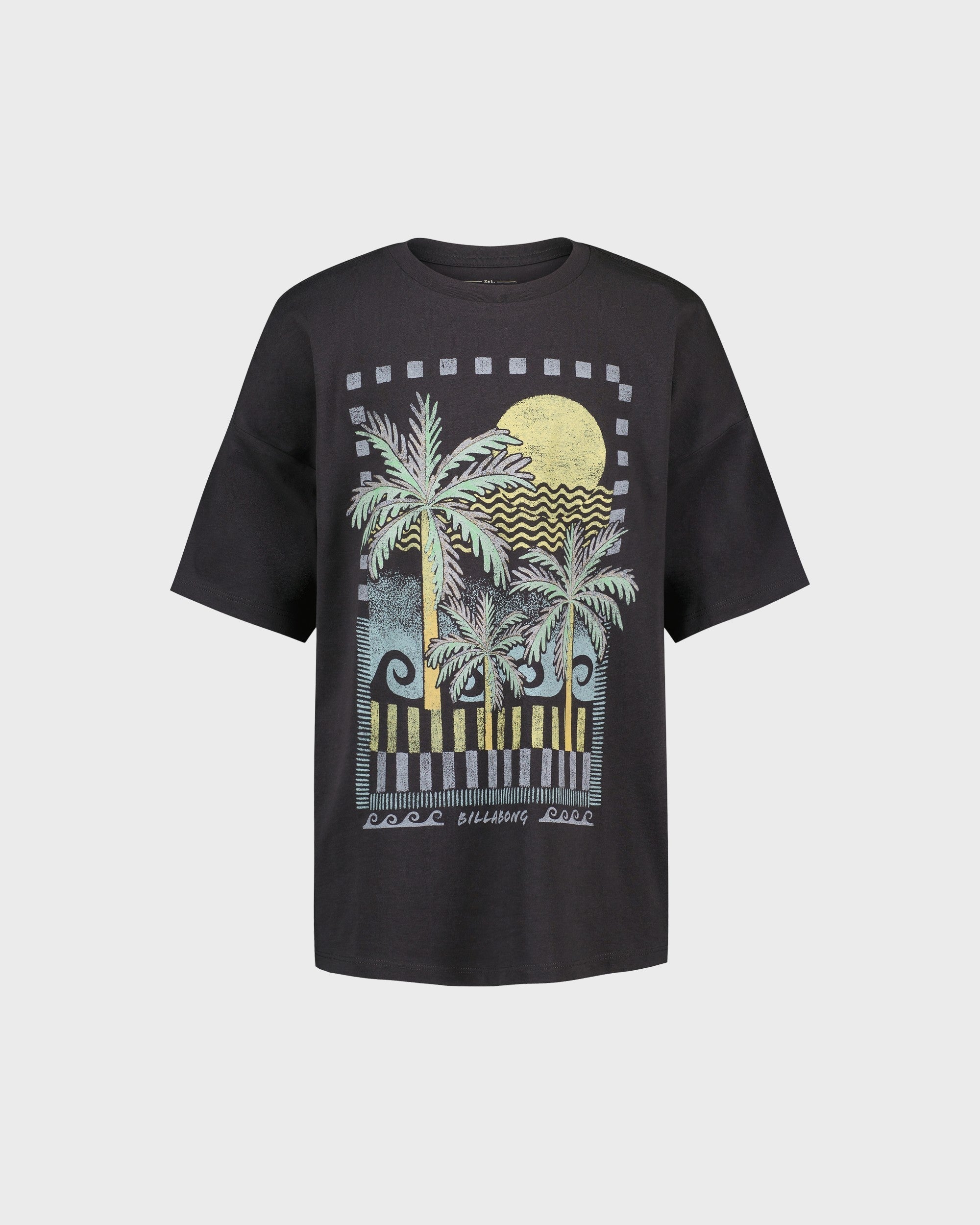 Billabong Girls Heatwave Oversized Short Sleeve T-Shirt