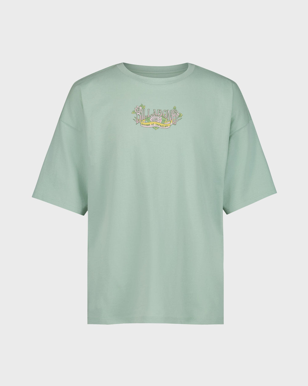 Billabong Girls Dreamy Oversized Short Sleeve T-Shirt