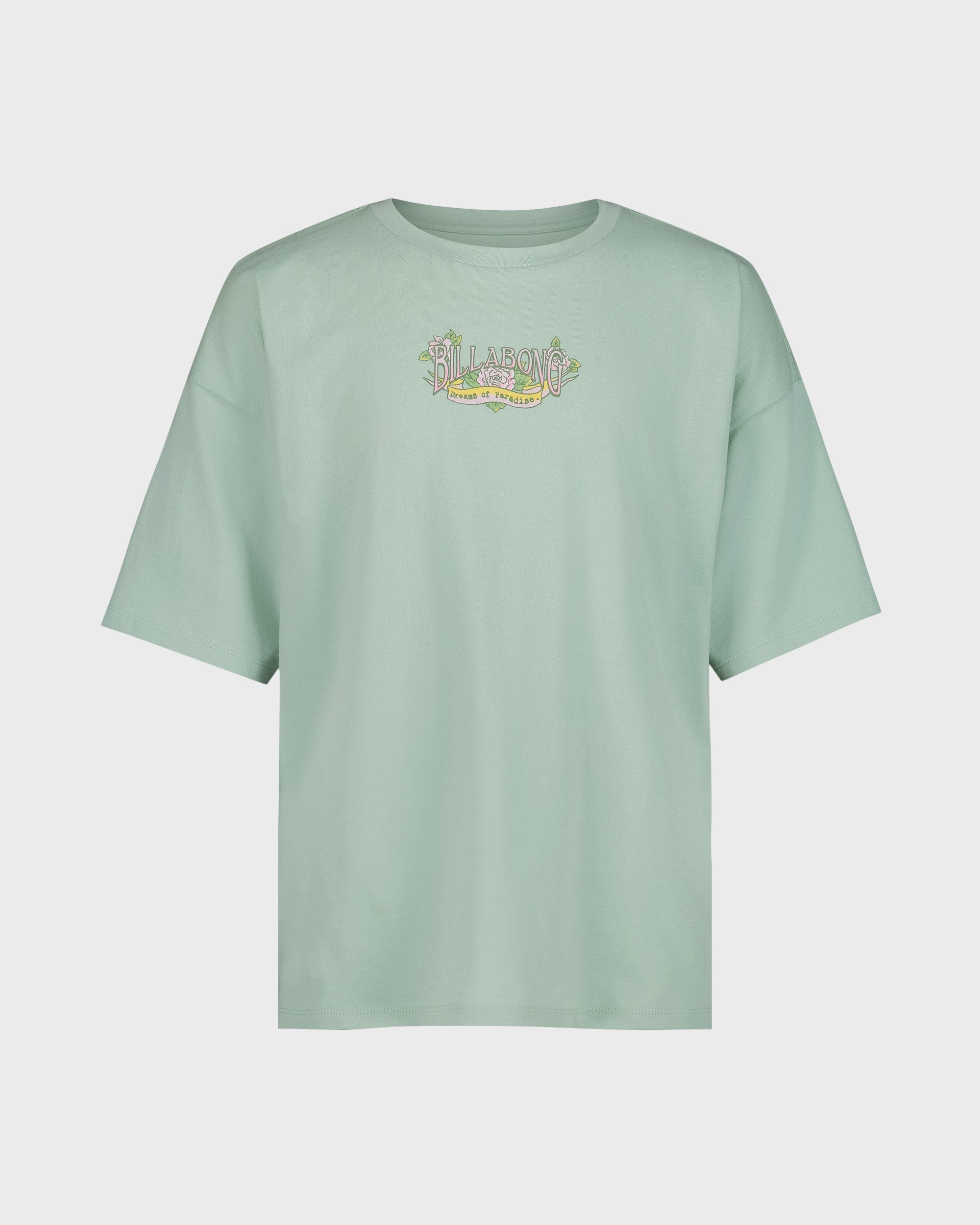 Billabong Girls Dreamy Oversized Short Sleeve T-Shirt