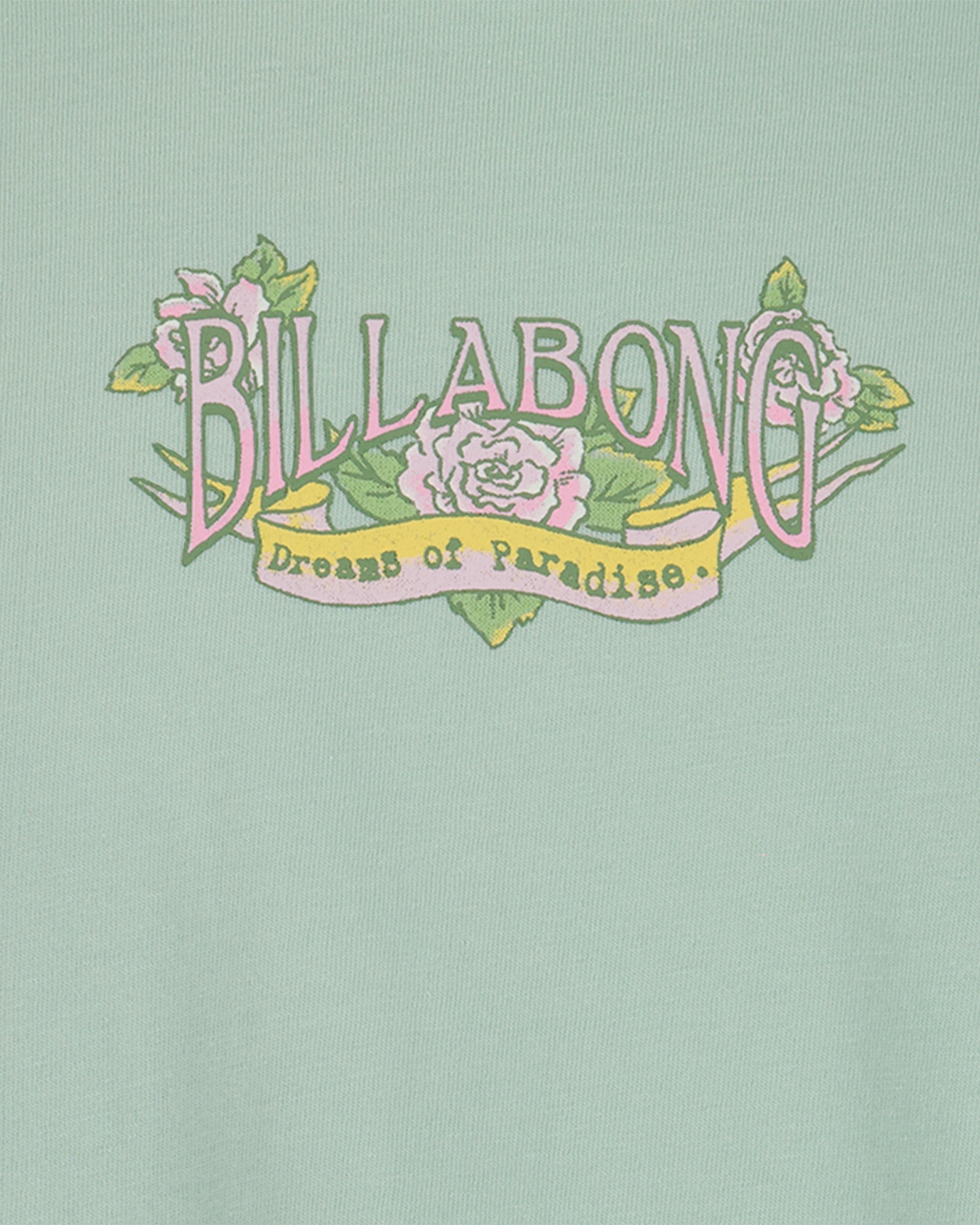 Billabong Girls Dreamy Oversized Short Sleeve T-Shirt