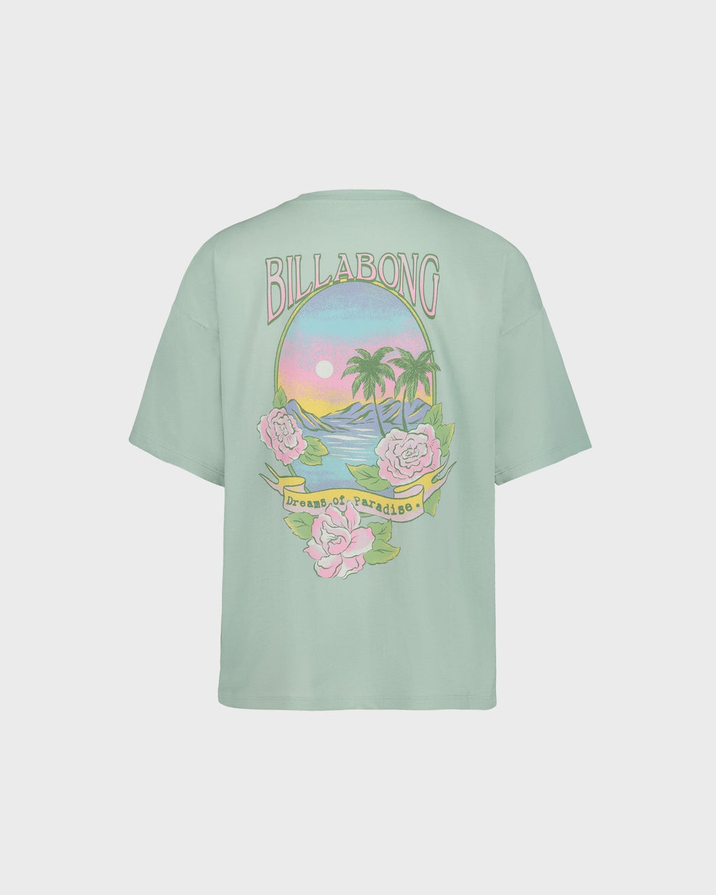 Billabong Girls Dreamy Oversized Short Sleeve T-Shirt