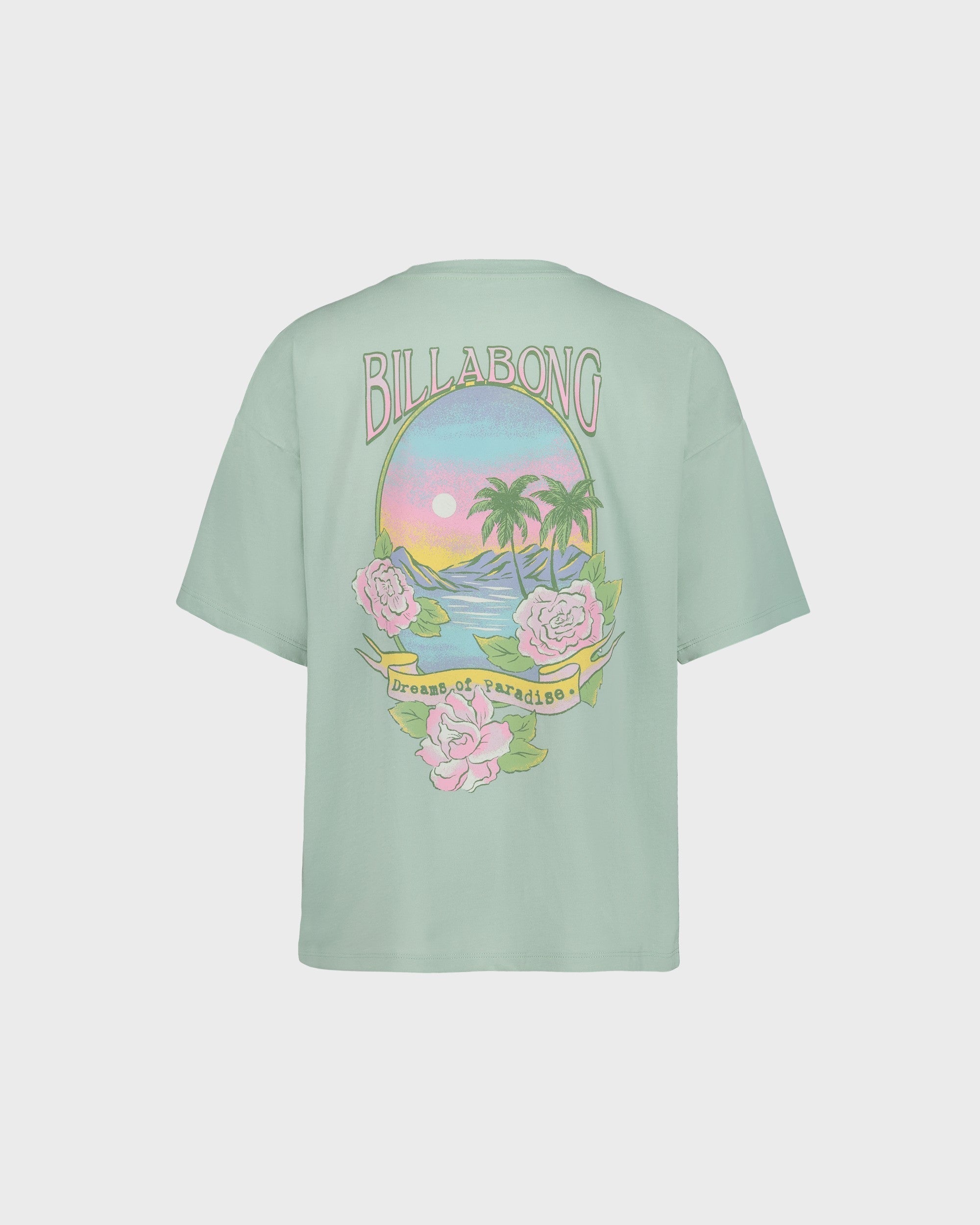 Billabong Girls Dreamy Oversized Short Sleeve T-Shirt