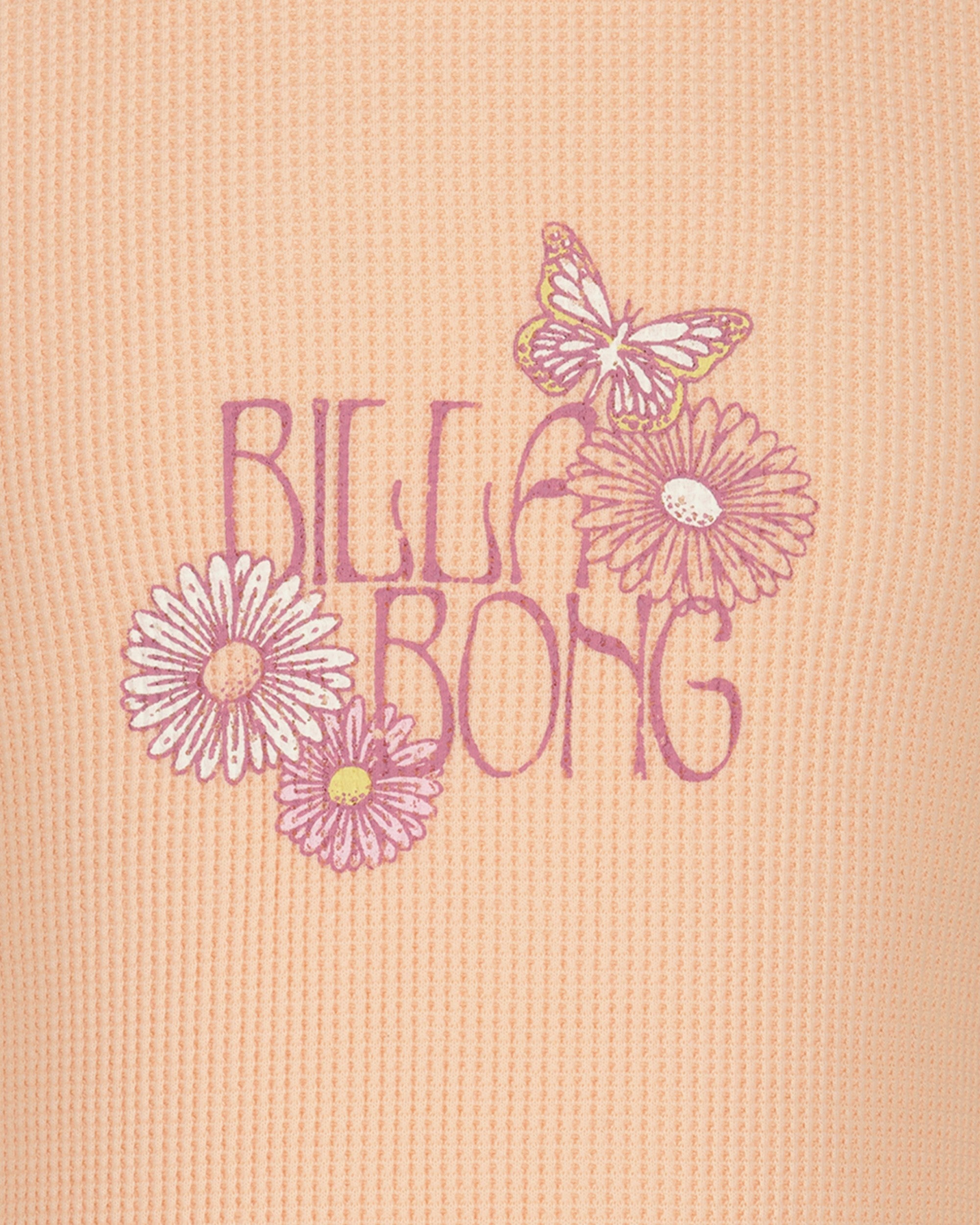 Billabong Girls Feeling Free Long Sleeve Thermal T-Shirt