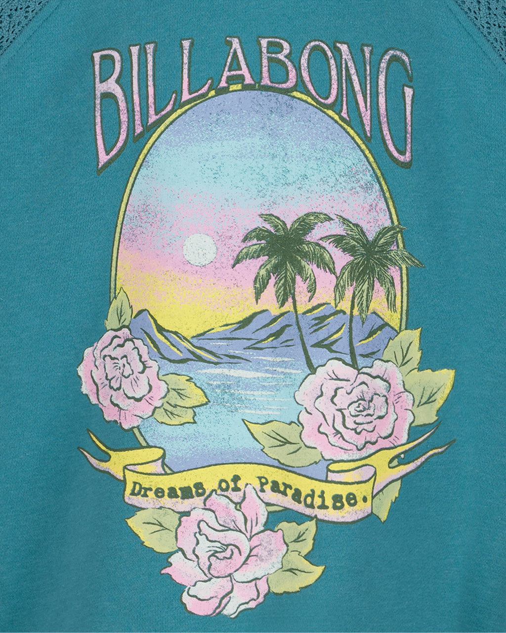 Billabong Girls Dreamy Memories Crewneck Sweatshirt