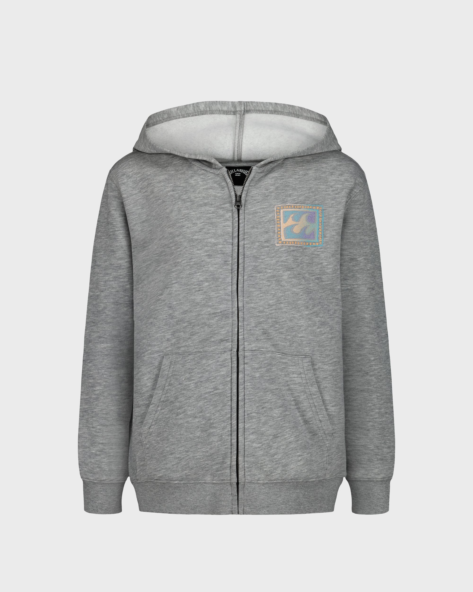 Billabong Little Boys Crayon Wave Full Zip Hoodie