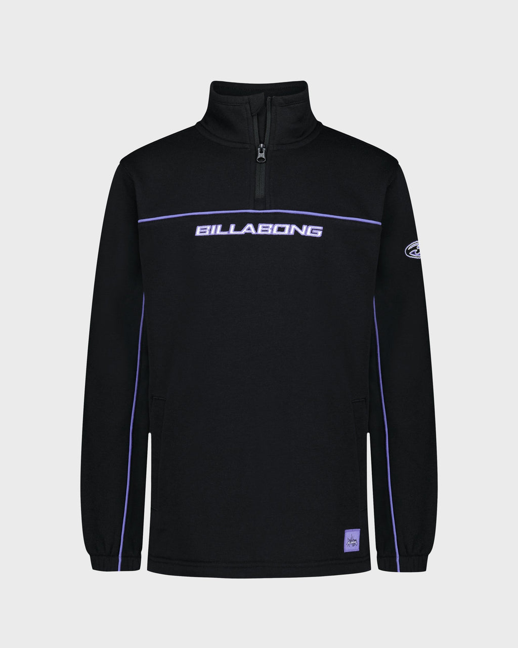 Billabong Boys Bad Dog Quarter Zip Sweatshirt