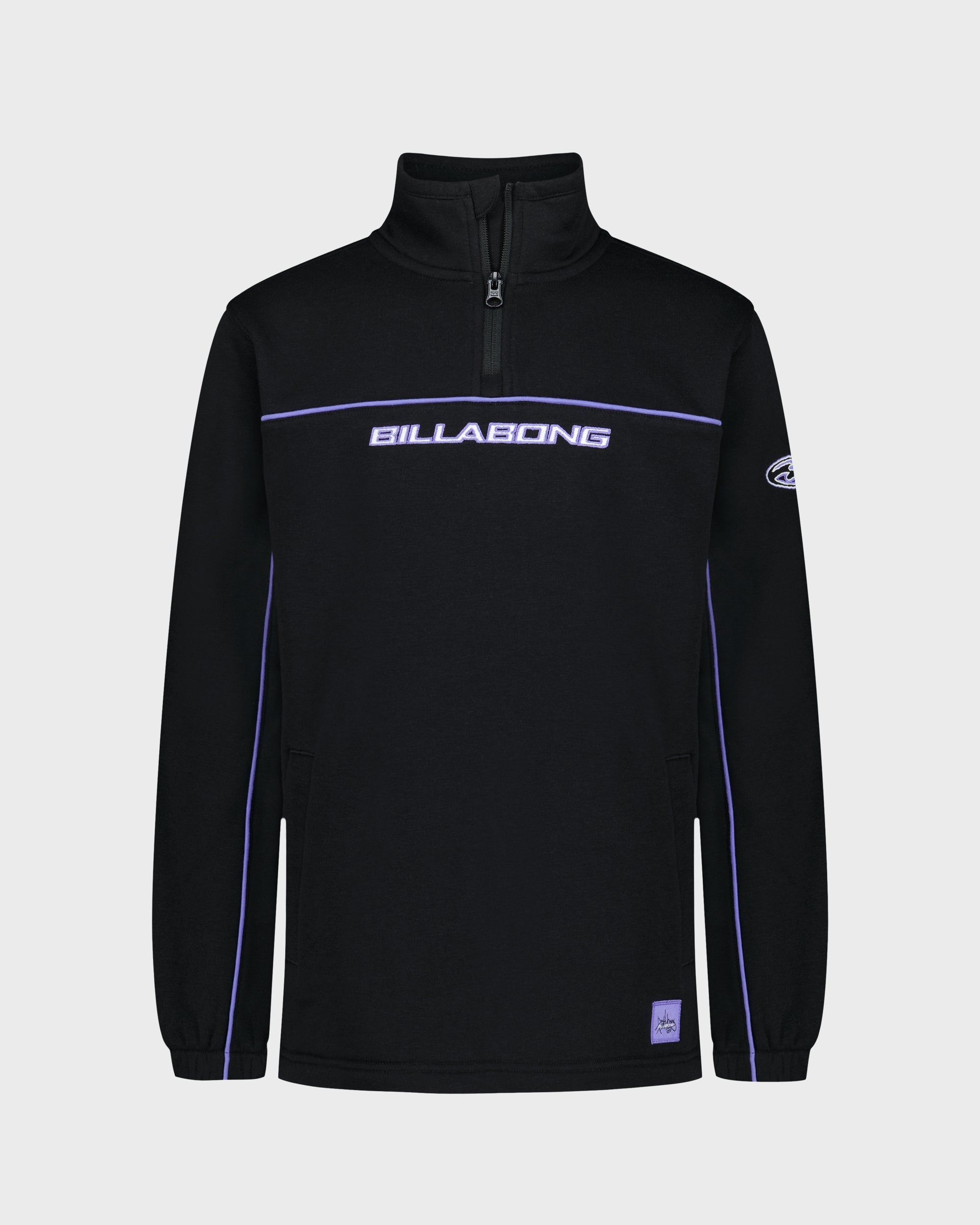 Billabong Boys Bad Dog Quarter Zip Sweatshirt