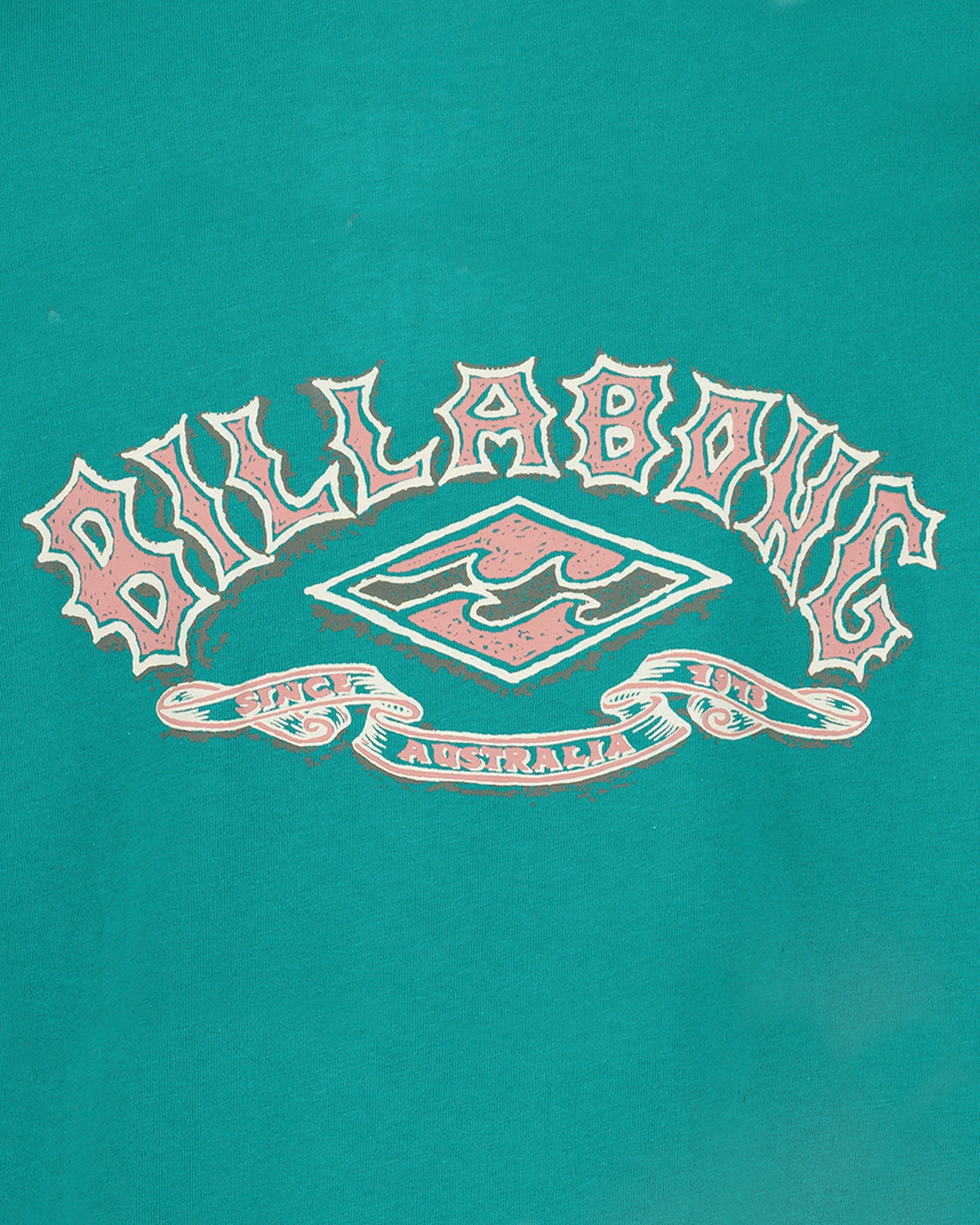 Billabong Boys Heritage Arch Hooded Long Sleeve T-Shirt