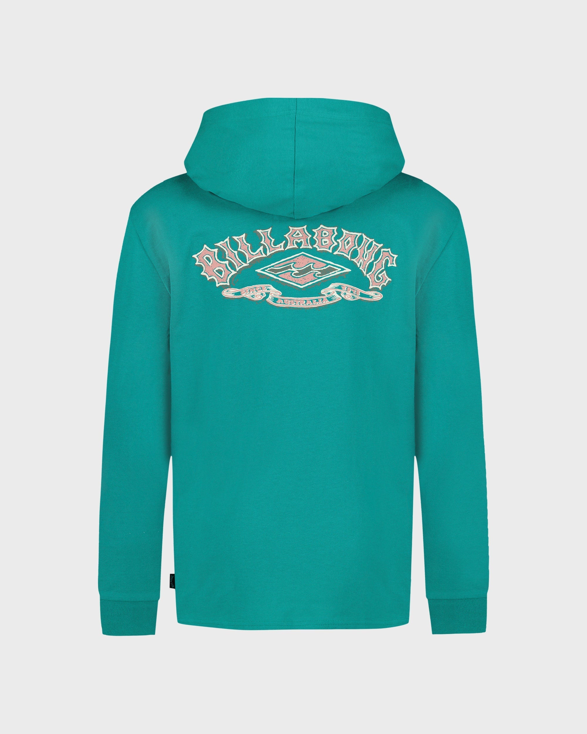 Billabong Boys Heritage Arch Hooded Long Sleeve T-Shirt