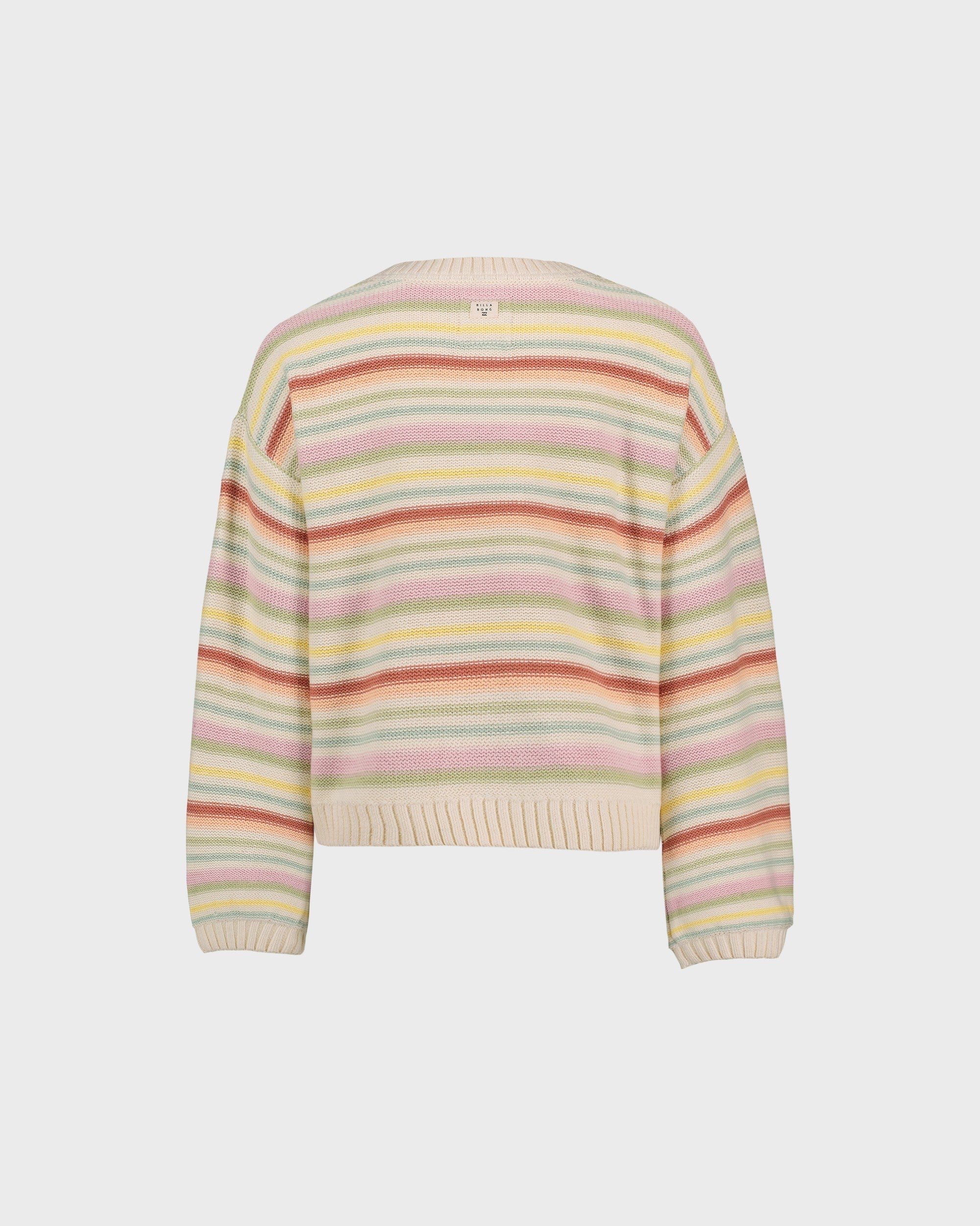 Billabong Girls Palm Viva Stripe Sweater