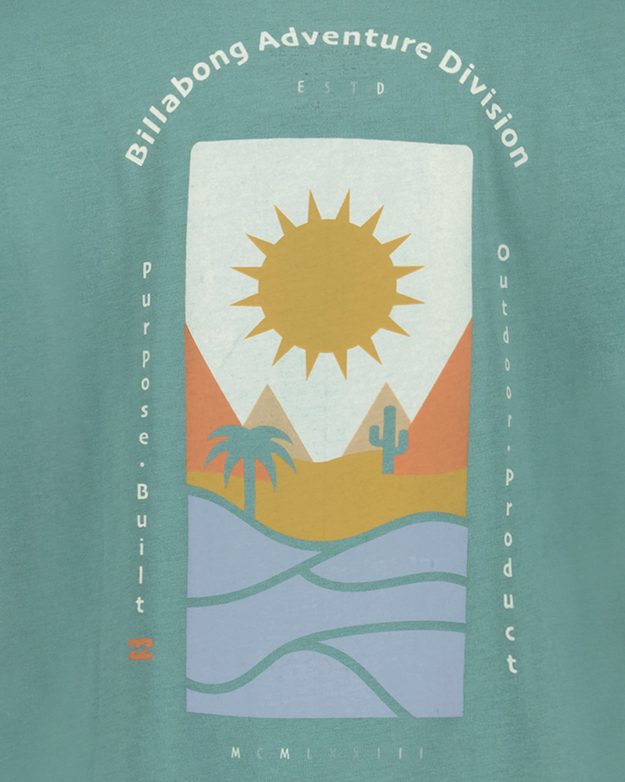 Billabong Boys Sun Down Short Sleeve T-Shirt