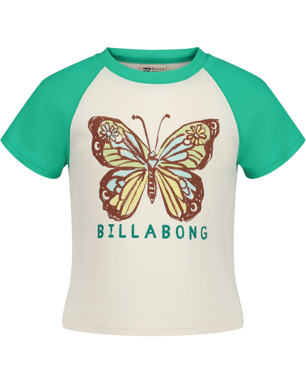 Billabong Girls Butterfly Stamp T-Shirt