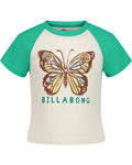 Billabong Girls Butterfly Stamp T-Shirt