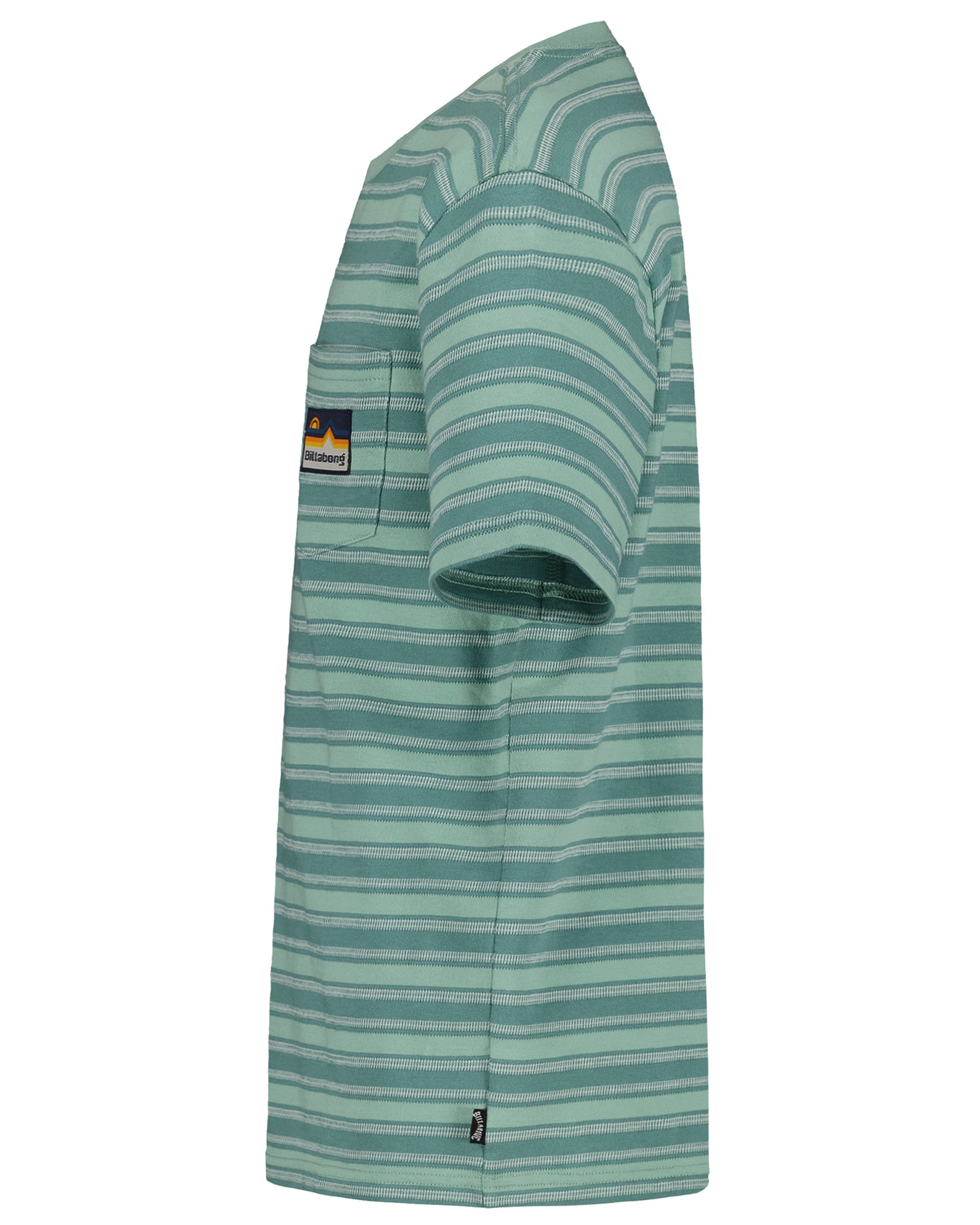 Billabong Boys Miles Stripe Pocket Short Sleeve T-Shirt